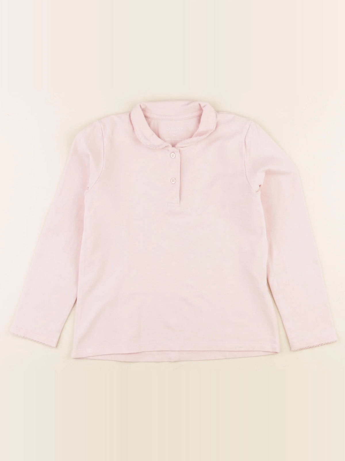 Cyrillus - tee-shirt rose - 8 ans