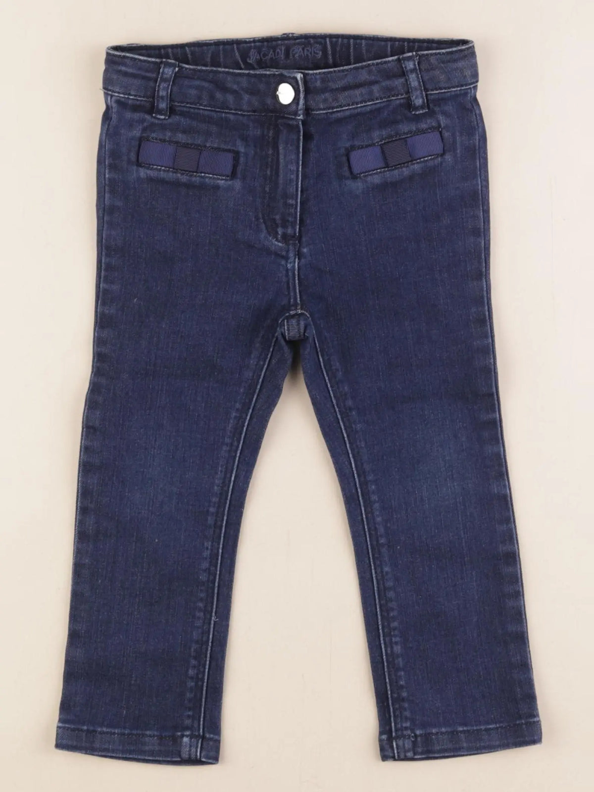 Jacadi - legging bleu - 24 mois