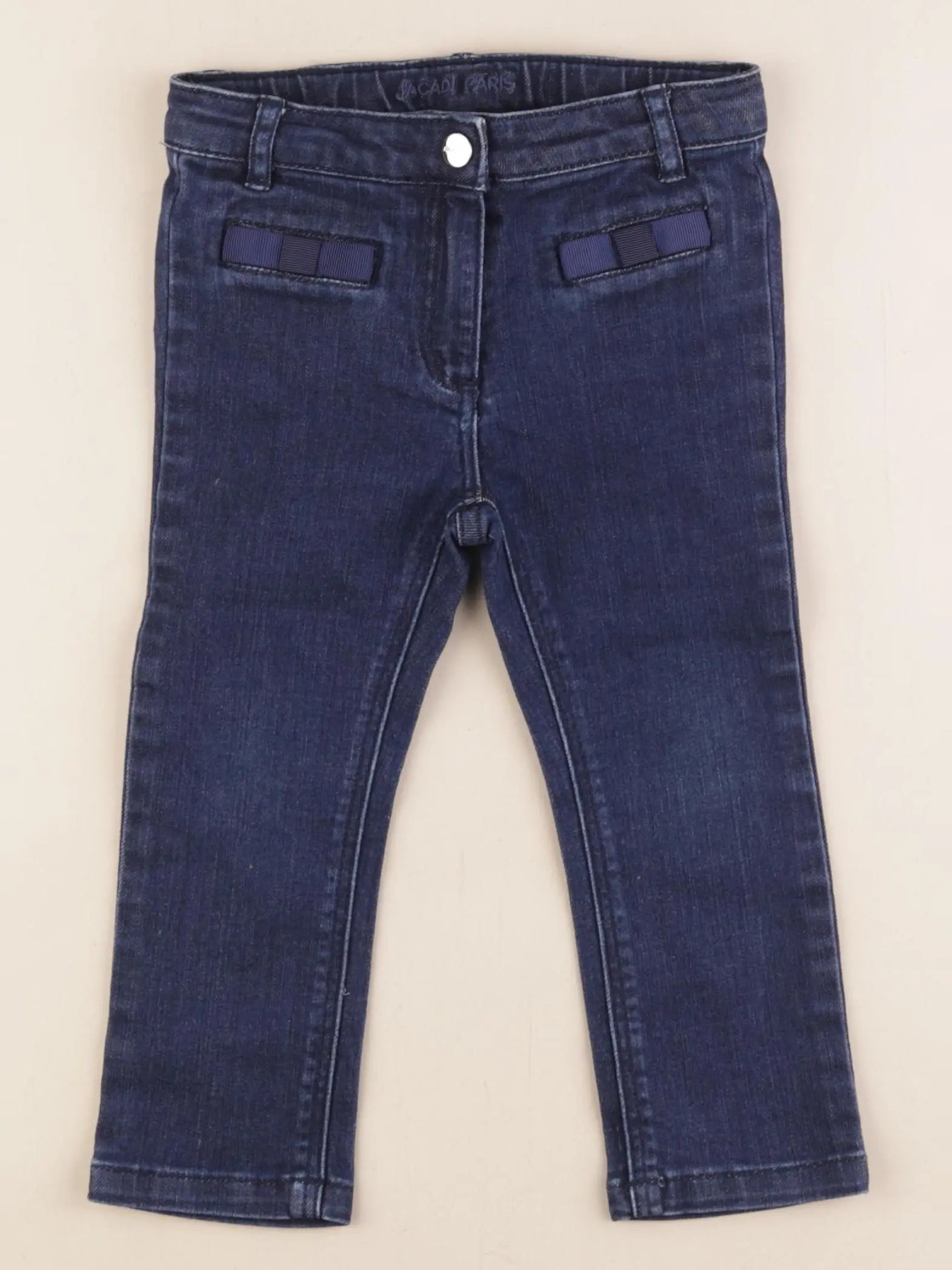 Jacadi - legging bleu - 24 mois