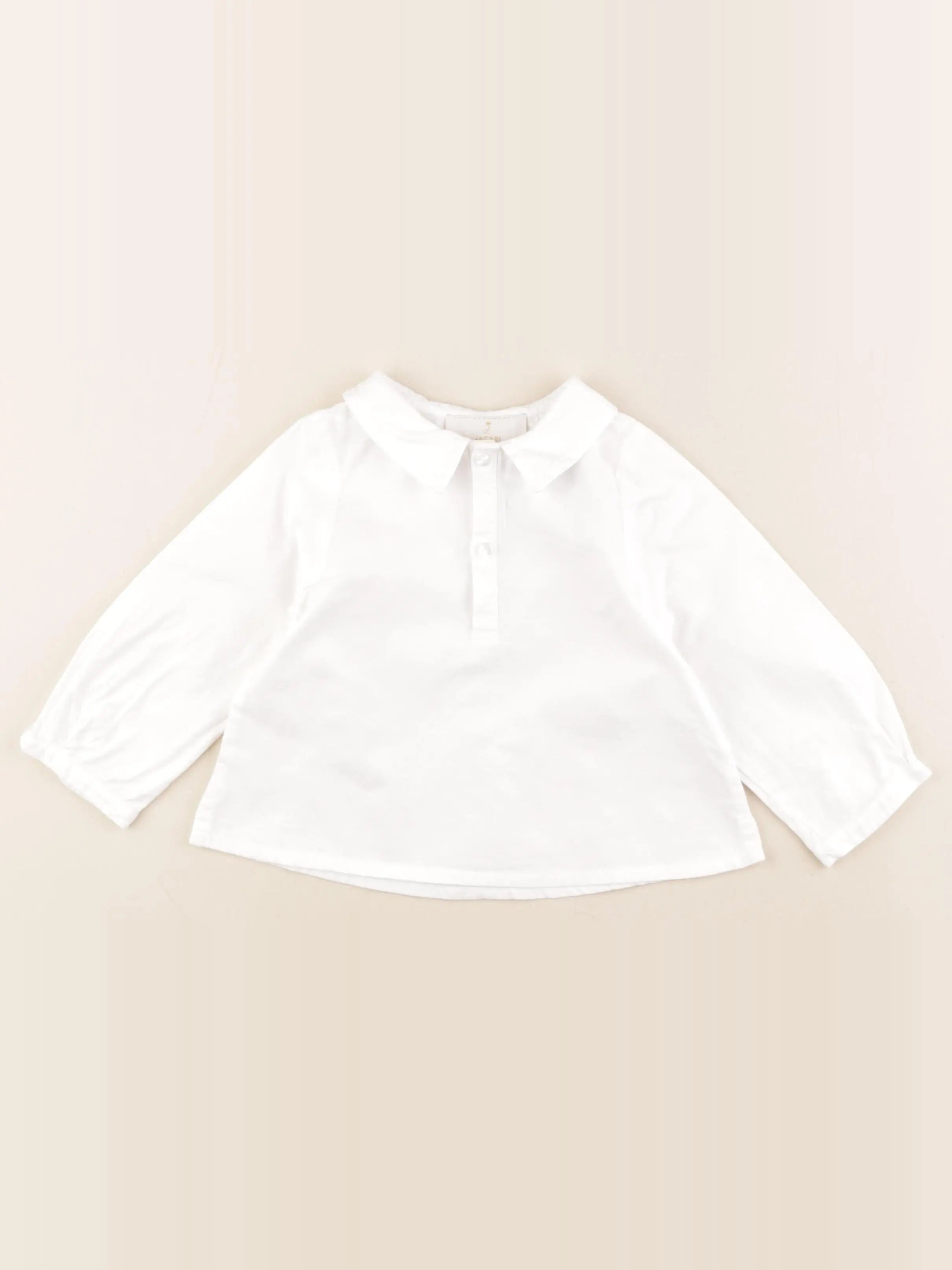 Jacadi - blouse blanc - 24 mois