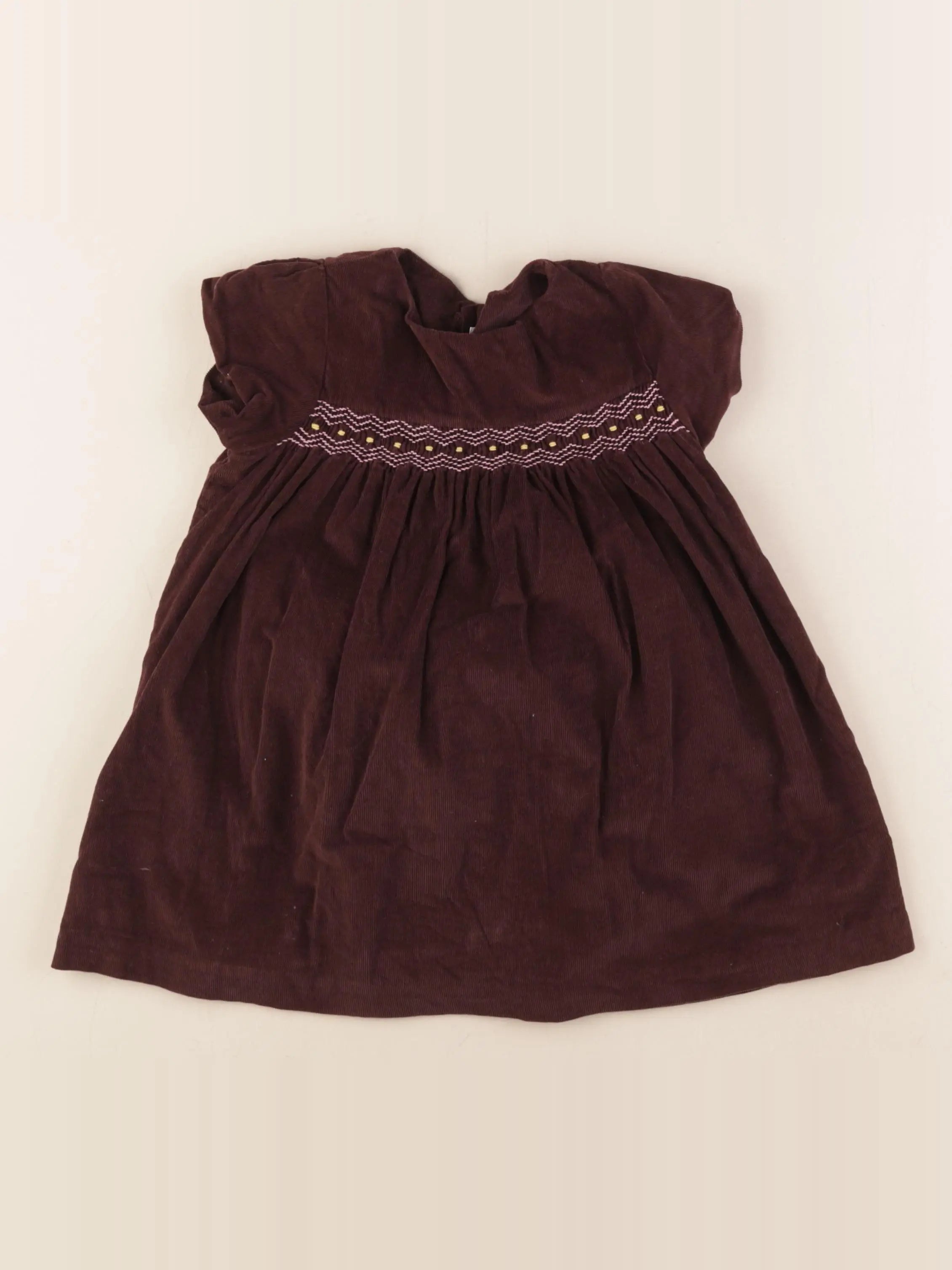 Jacadi - robe marron - 36 mois