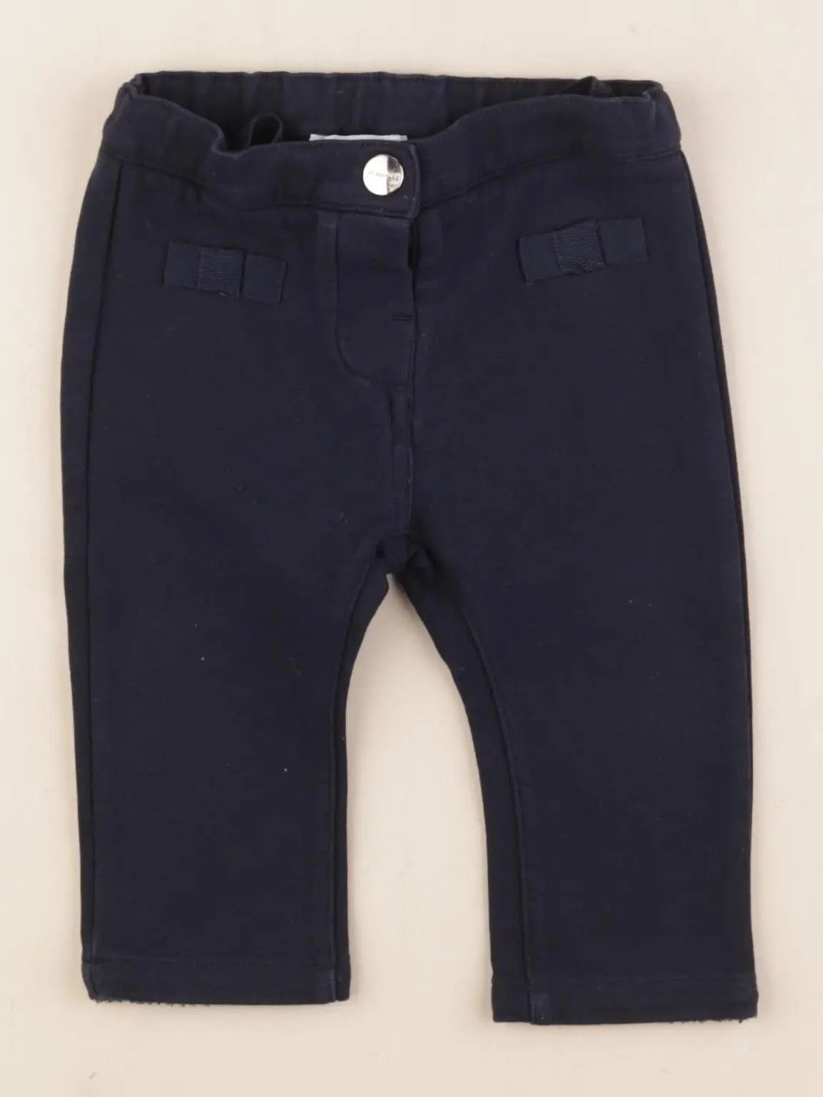 Jacadi - pantalon bleu - 6 mois