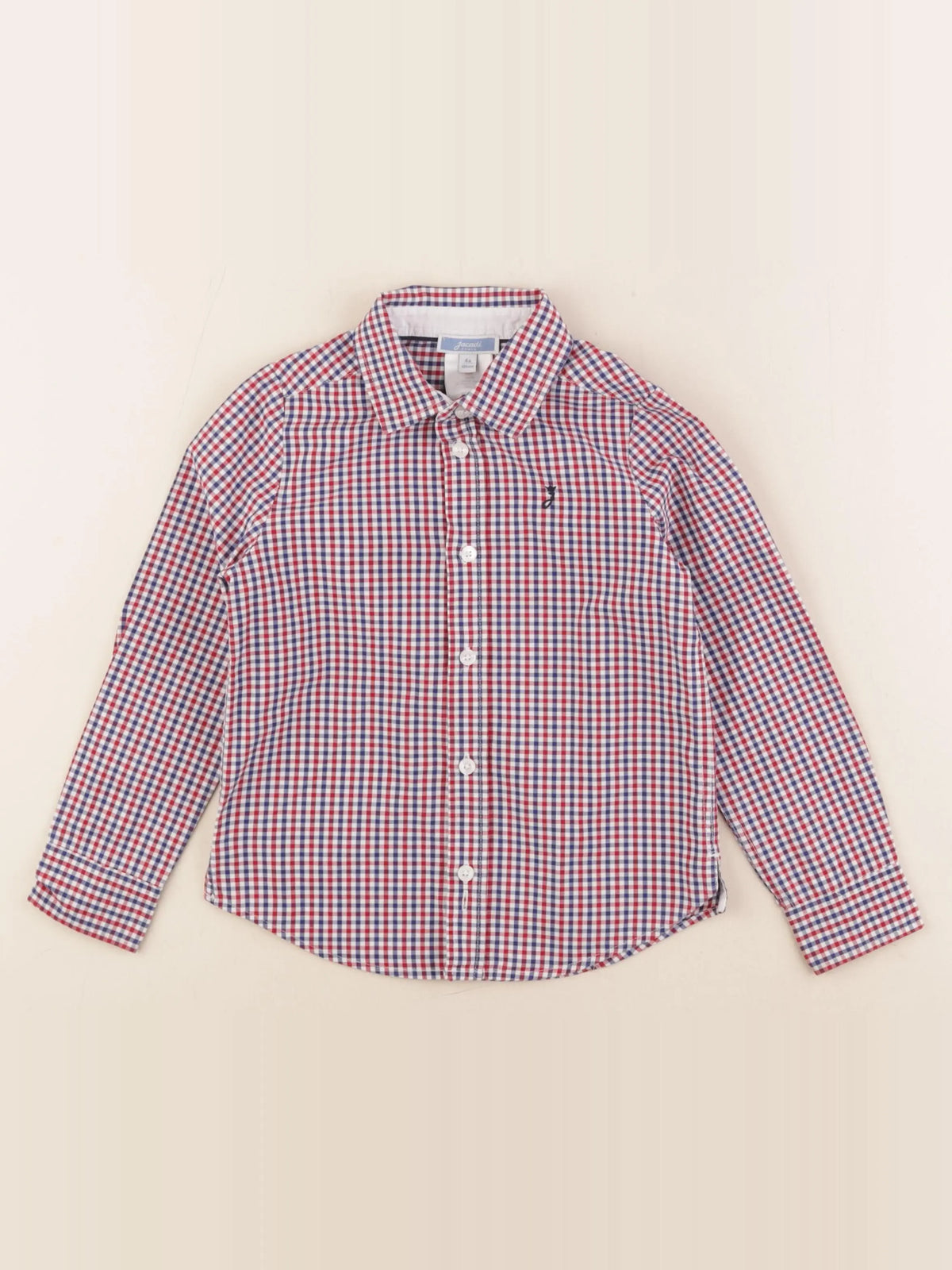 Jacadi - chemise rouge - 4 ans