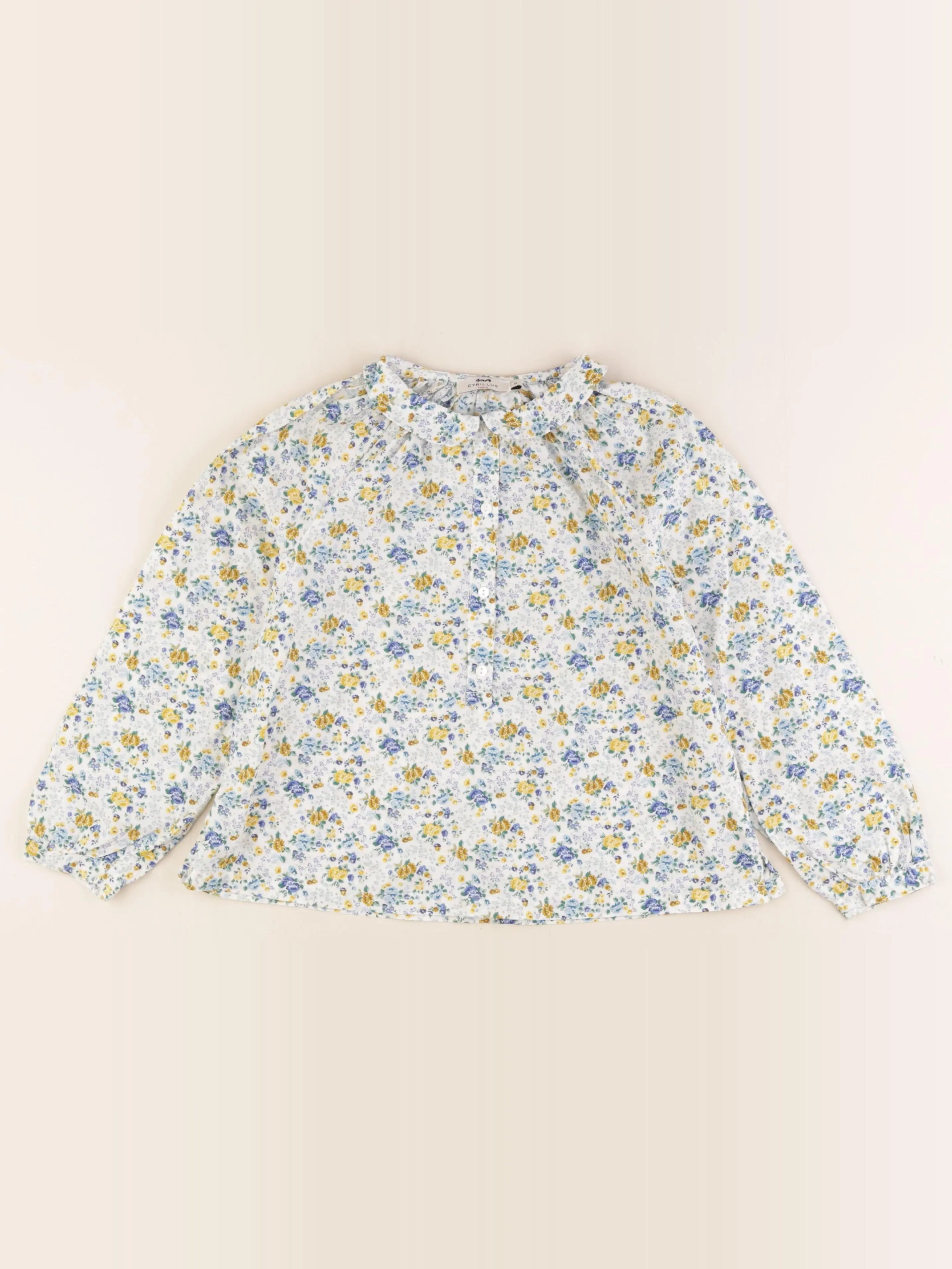 Cyrillus - blouse multicolore - 8 ans