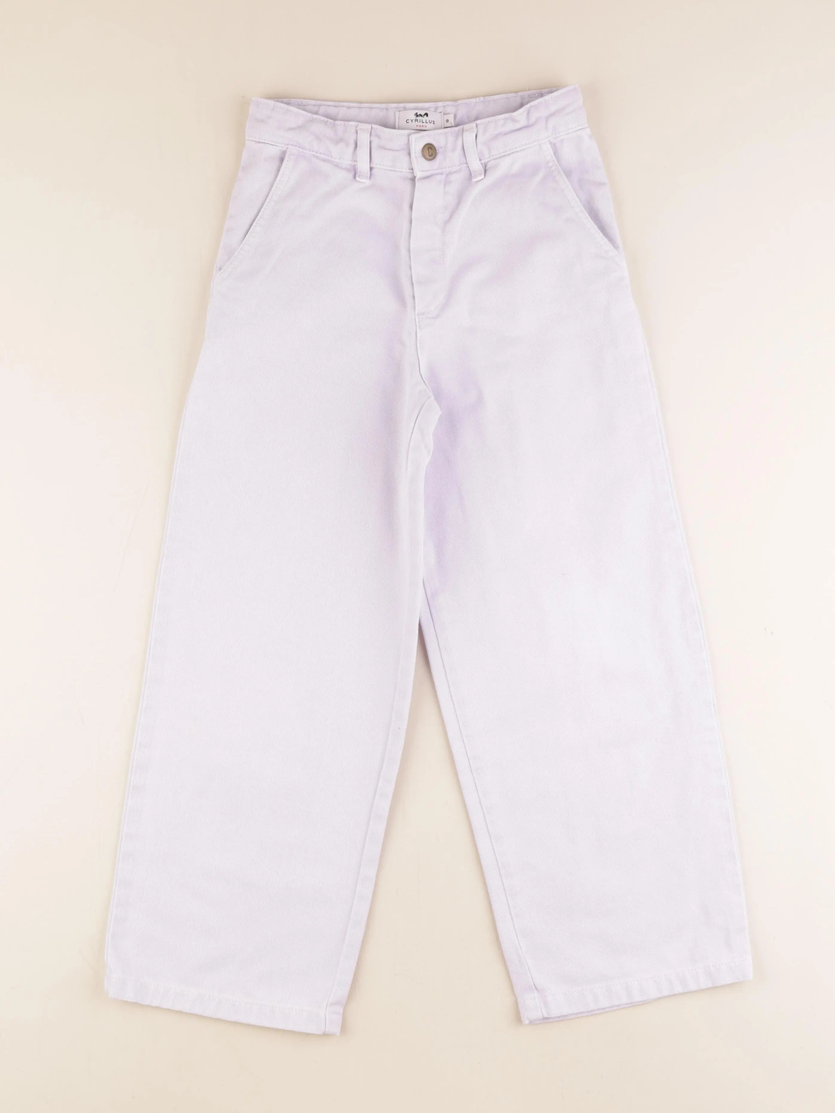 Cyrillus - jean violet - 9 ans