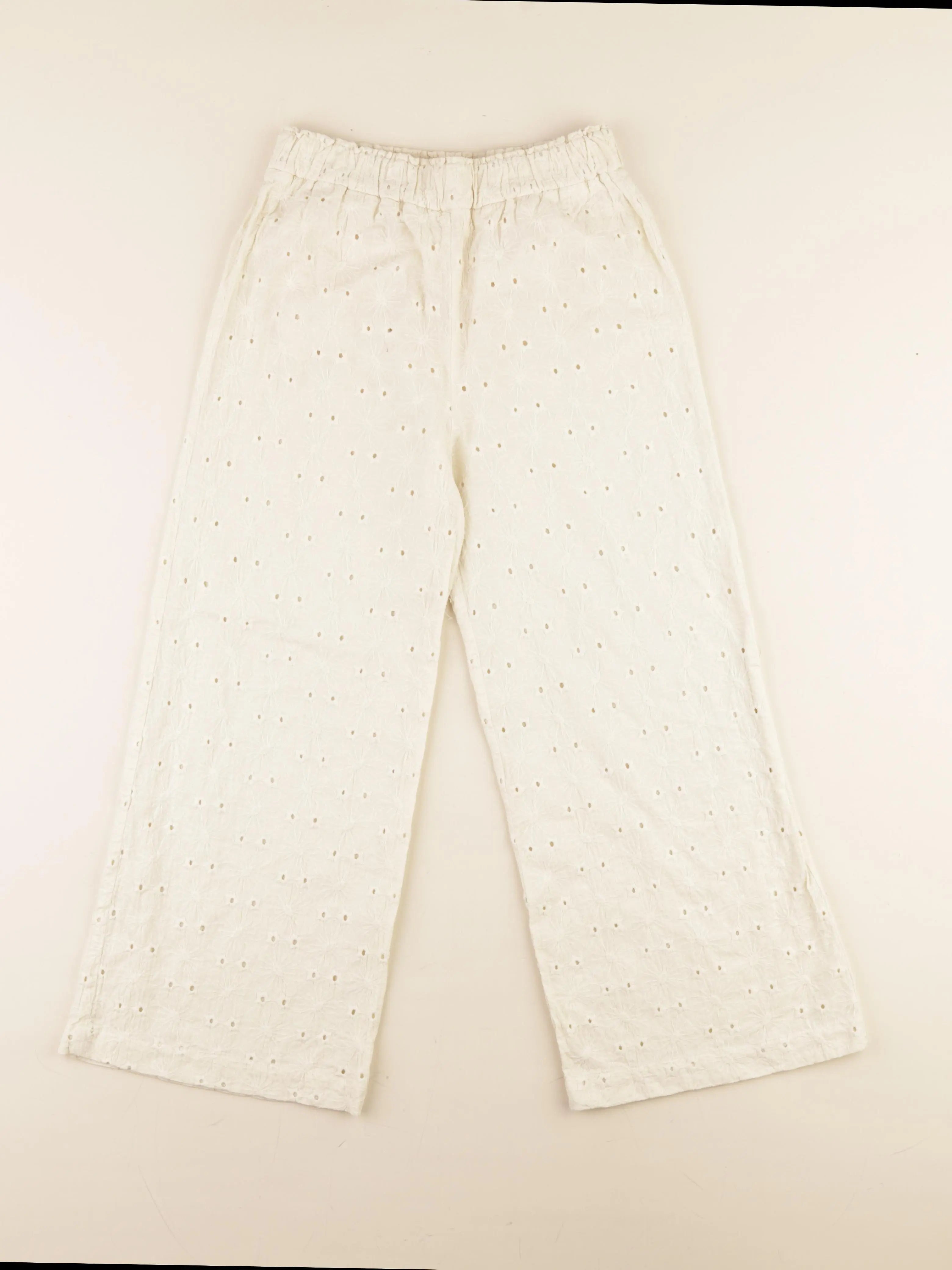 Monoprix - pantalon beige - 10 ans