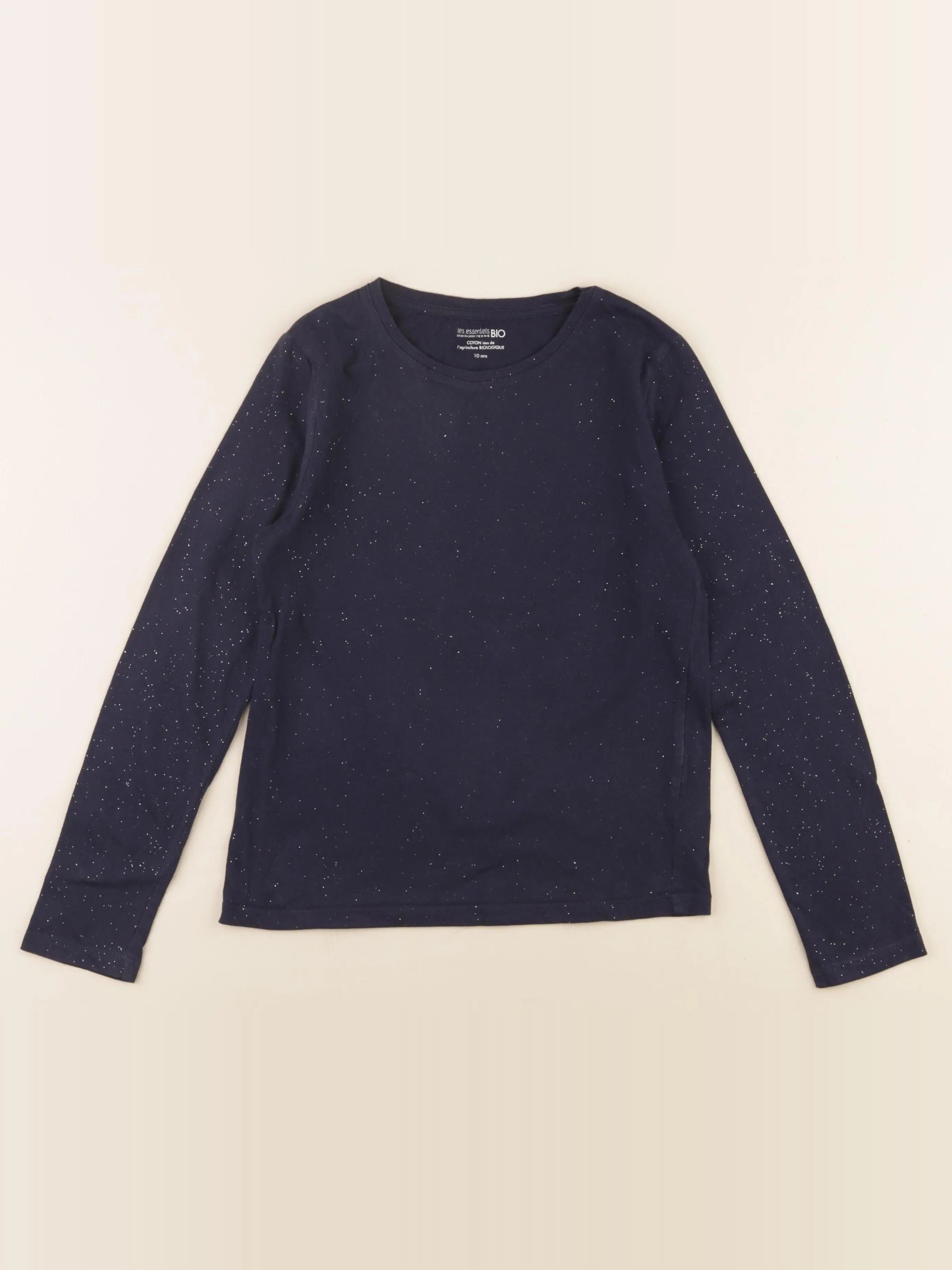 Monoprix - tee-shirt bleu - 10 ans