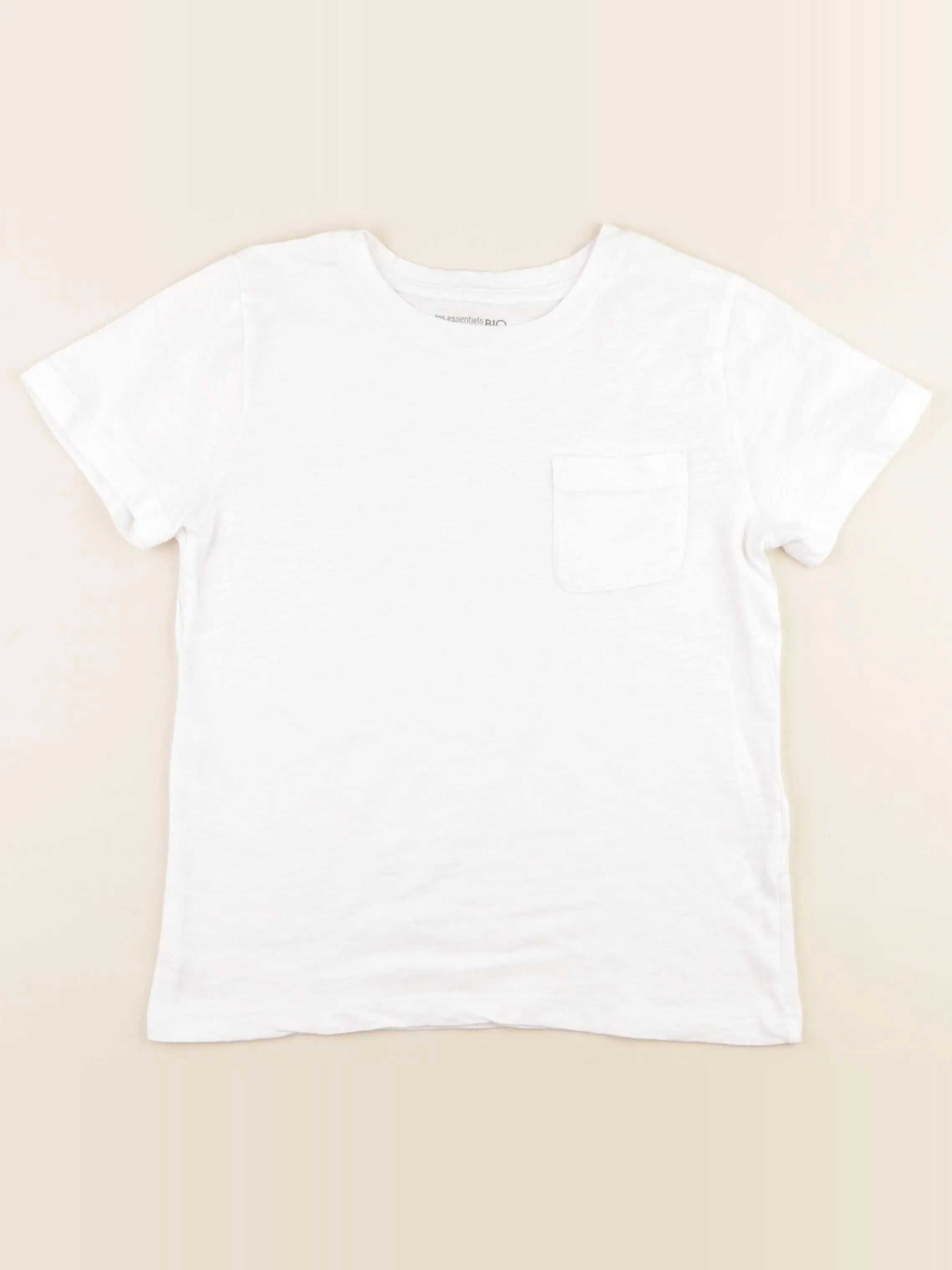 Monoprix - tee-shirt blanc - 10 ans