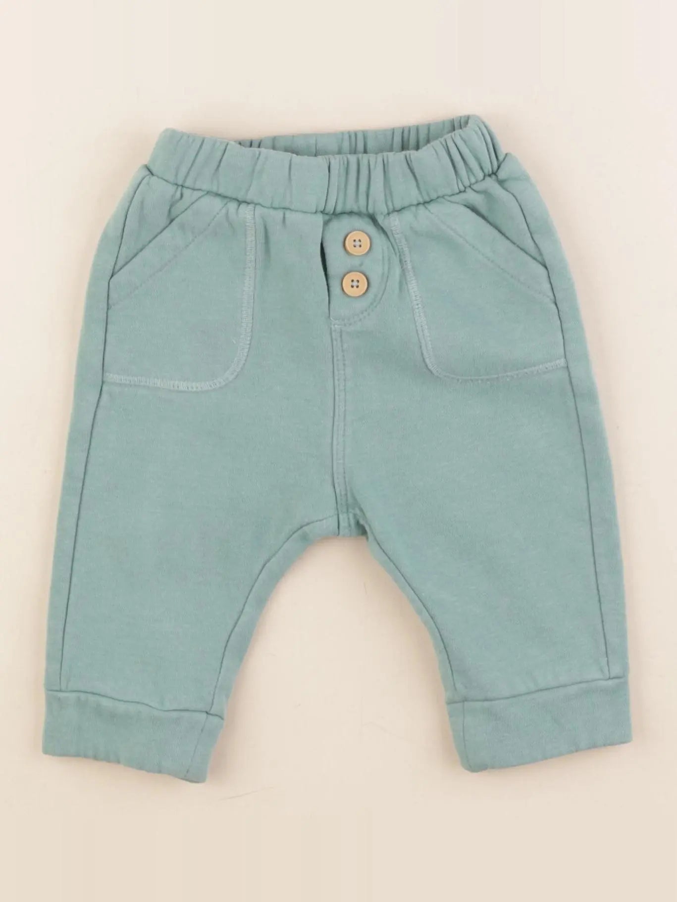 Tape à l'oeil - pantalon vert - 6 mois