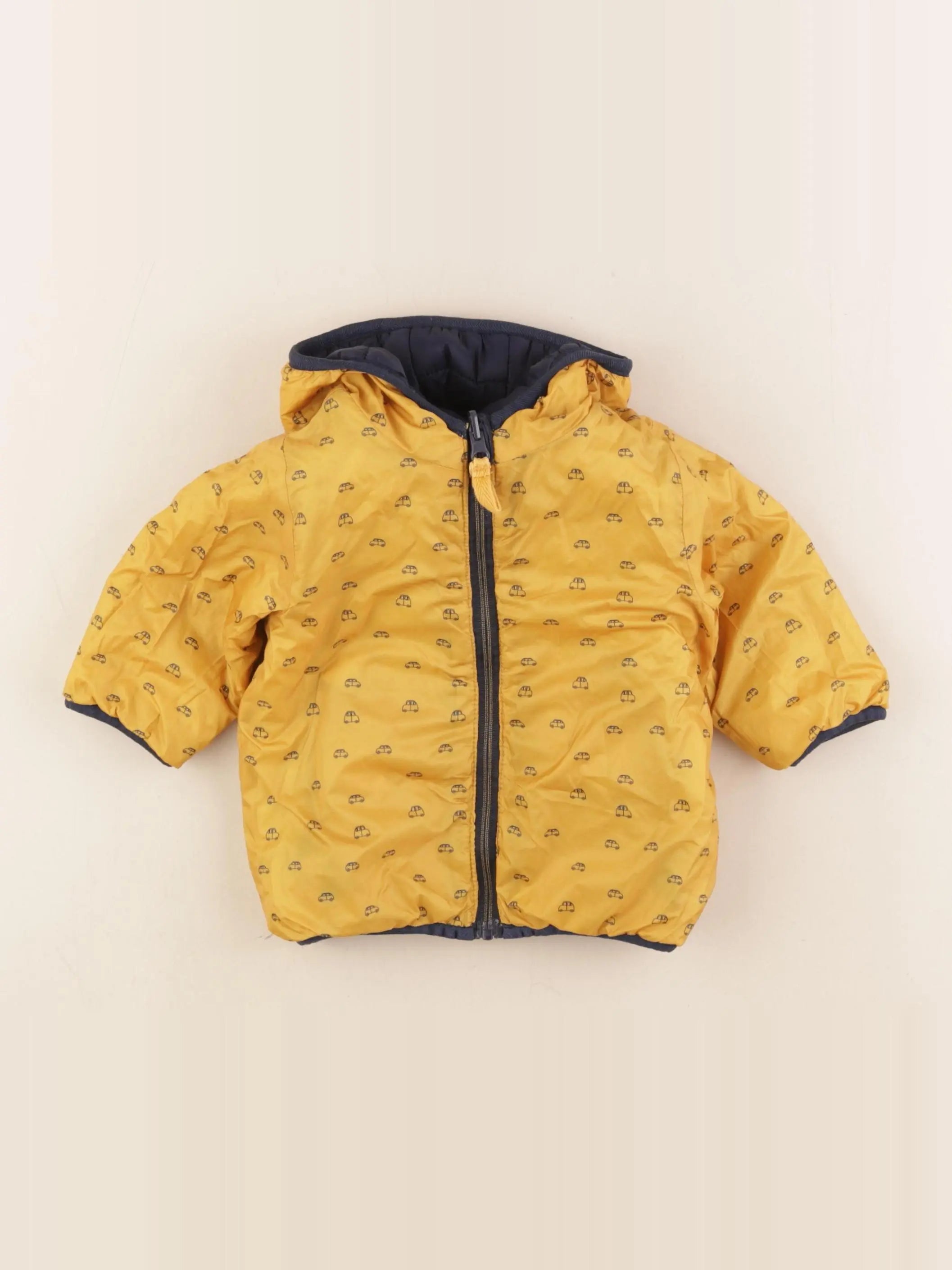 Tape à l'oeil - doudoune bleu - 6 mois