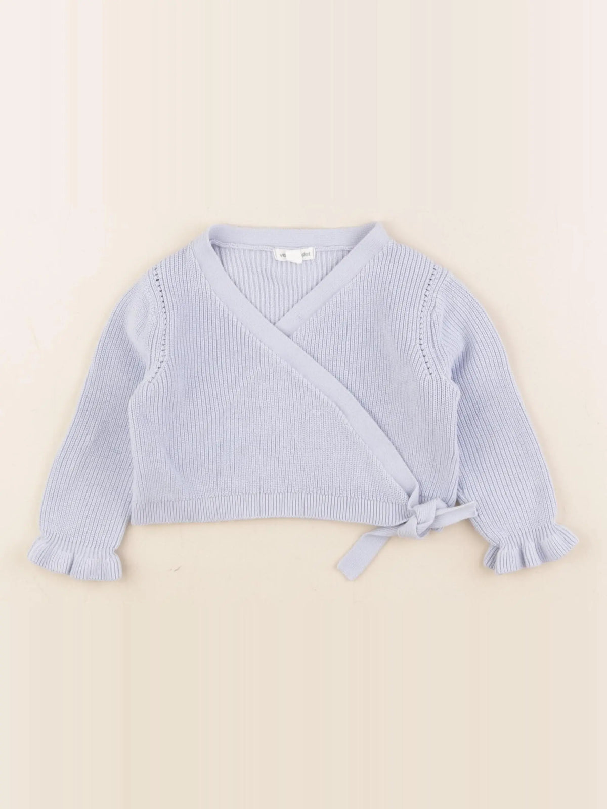 Vertbaudet - gilet bleu - 2 ans