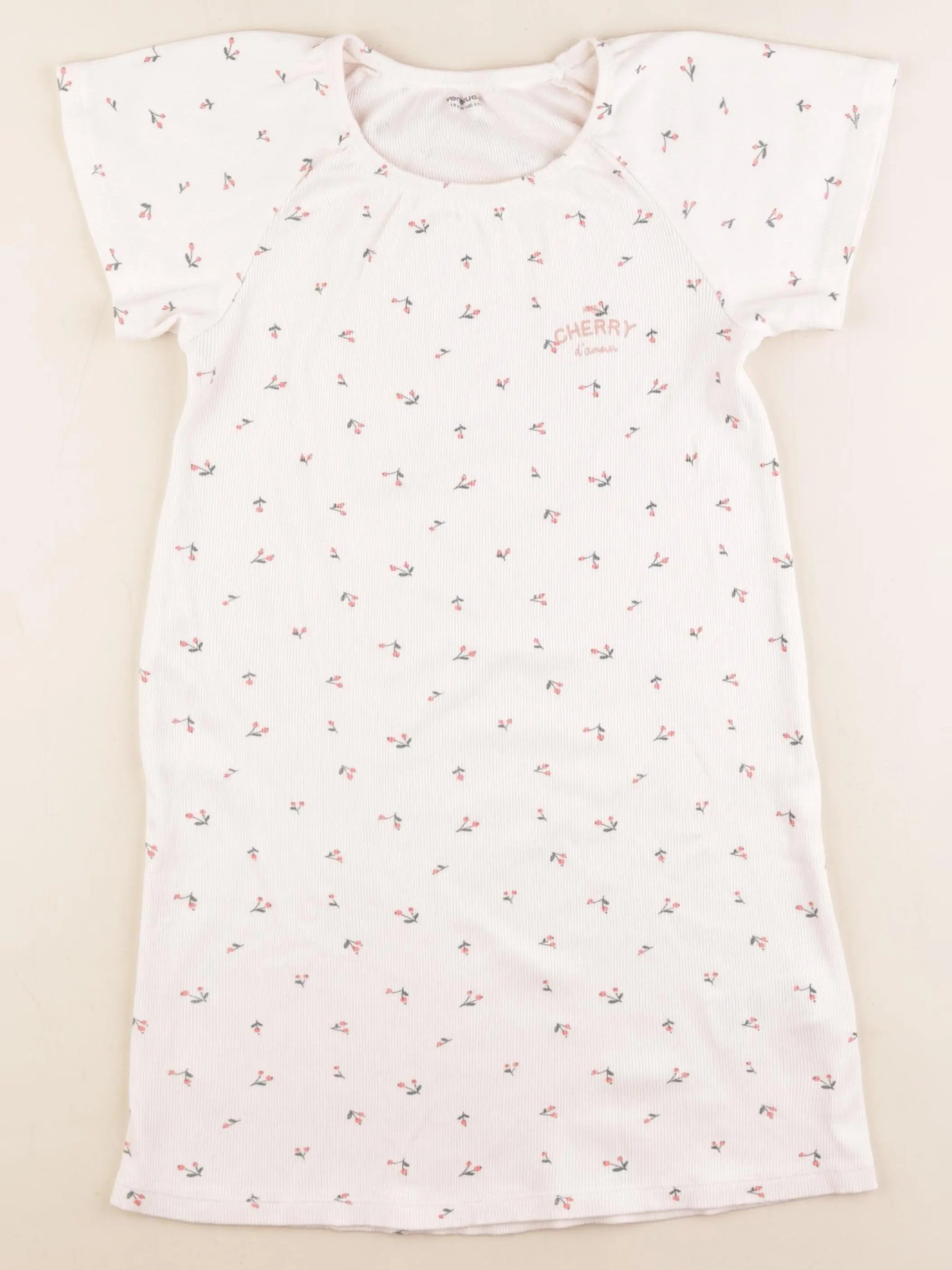Vertbaudet - chemise de nuit coton multicolore - 10 ans