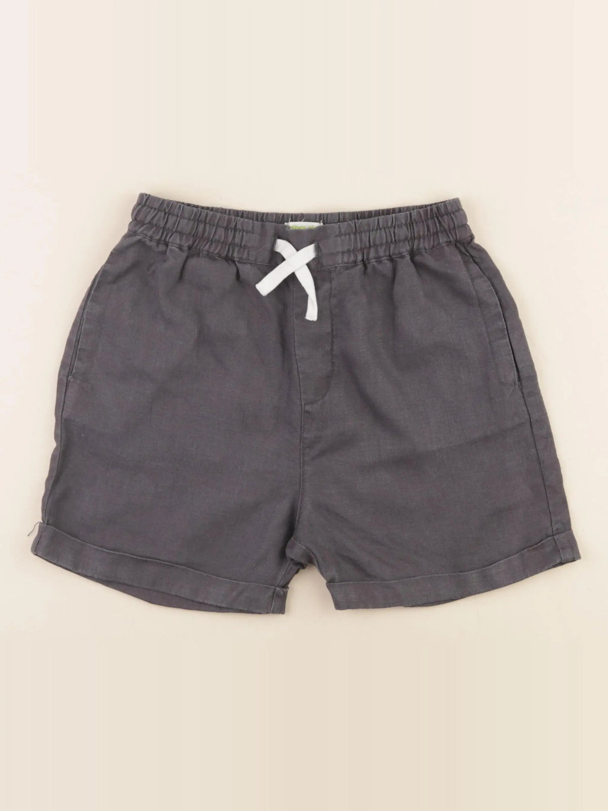 Vertbaudet - short gris - 10 ans