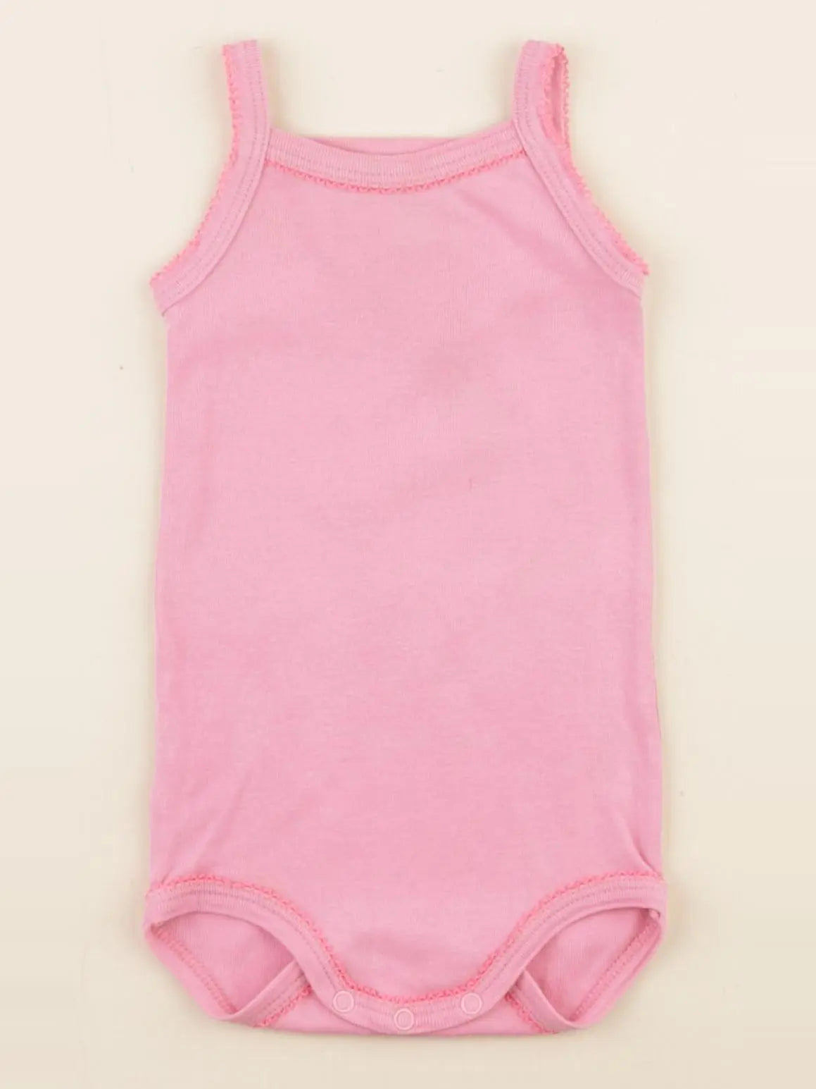 Petit Bateau - body rose - 6 mois