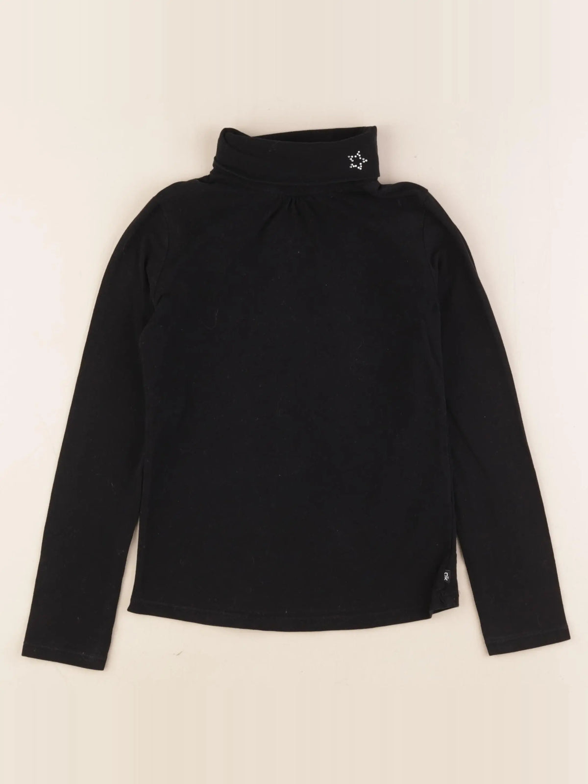 Okaidi - sous-pull noir - 8 ans