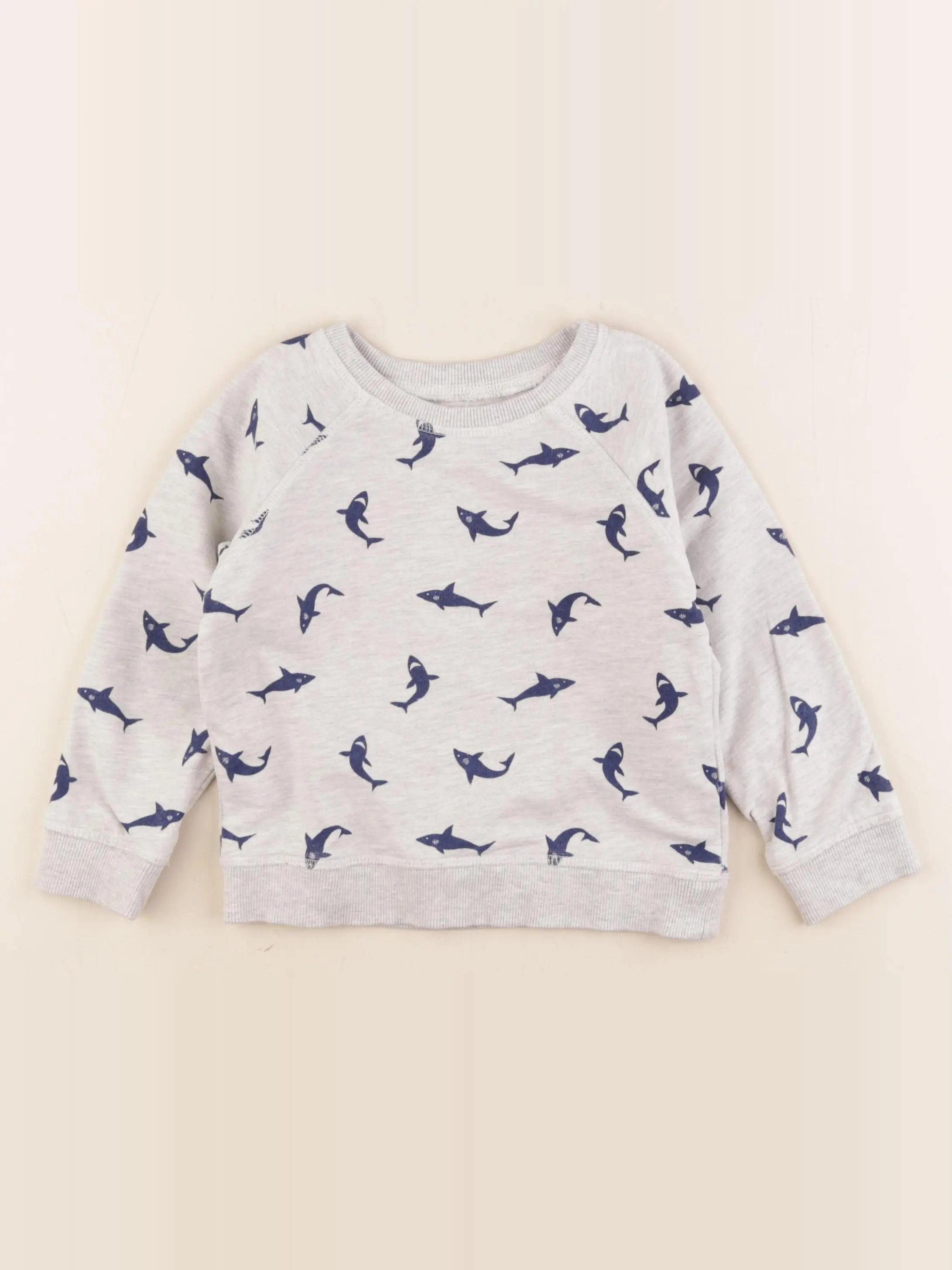 Vertbaudet - sweat gris - 4 ans