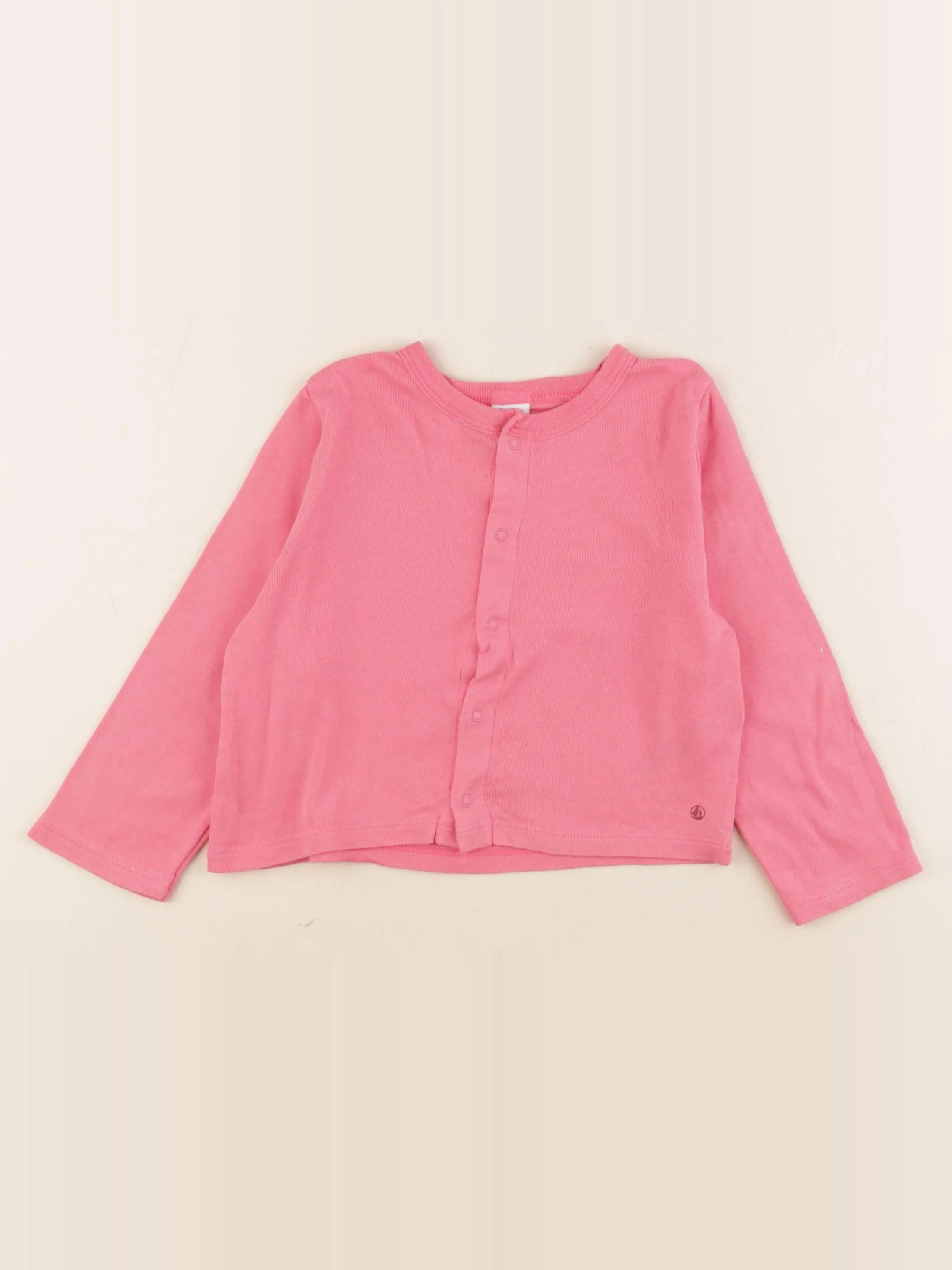 Petit Bateau - tee-shirt rose - 36 mois