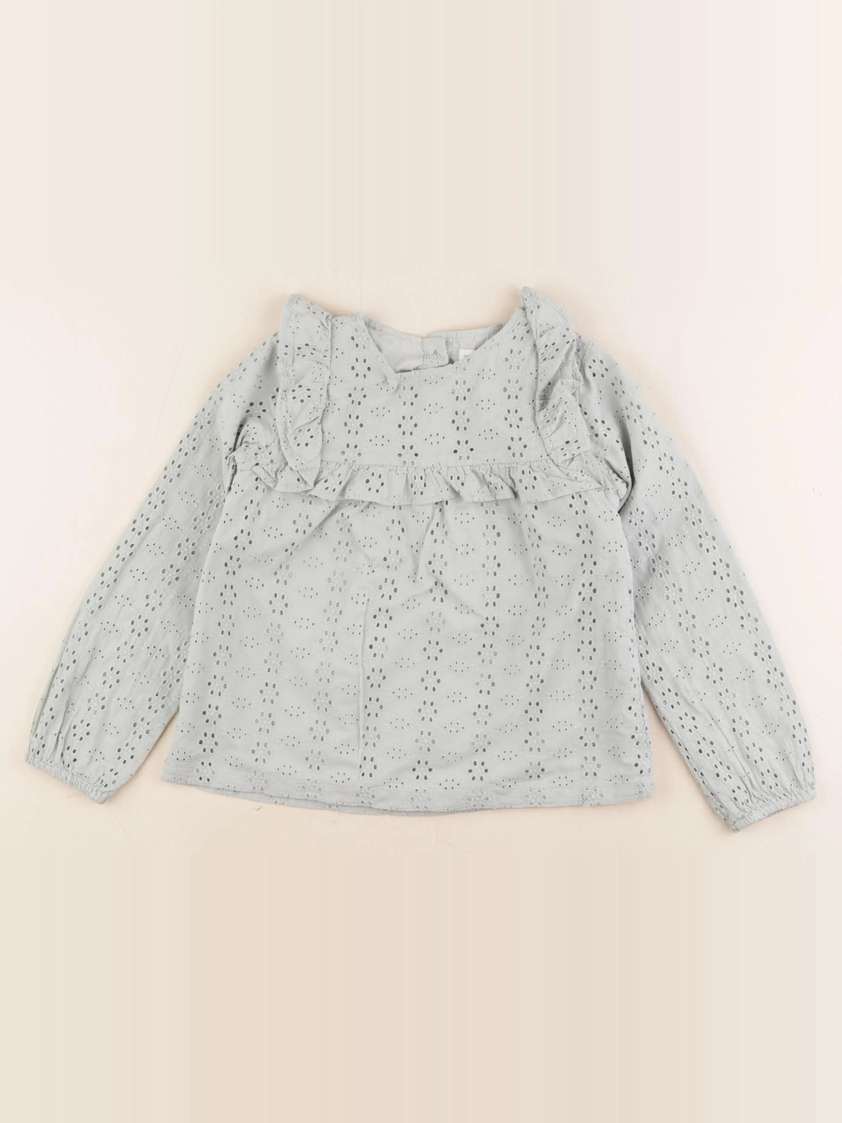 Vertbaudet - blouse vert - 8 ans