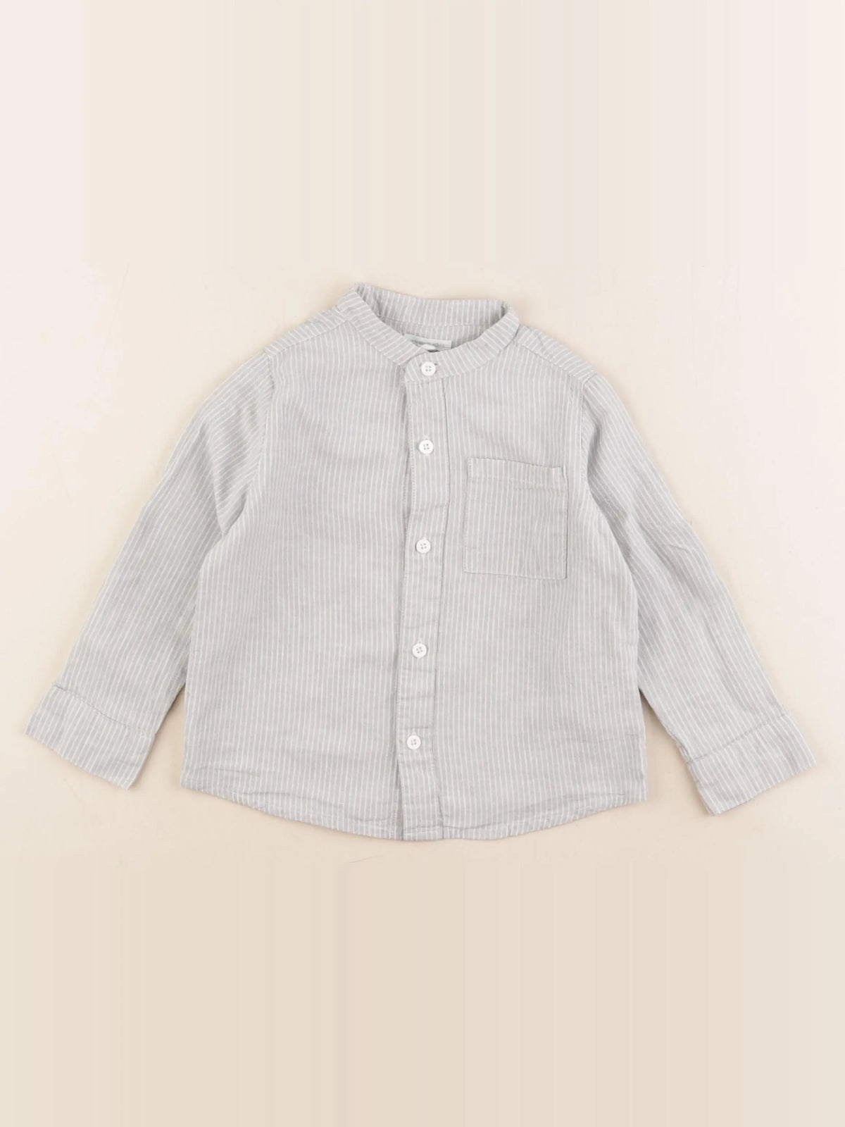 Vertbaudet - chemise vert - 4 ans