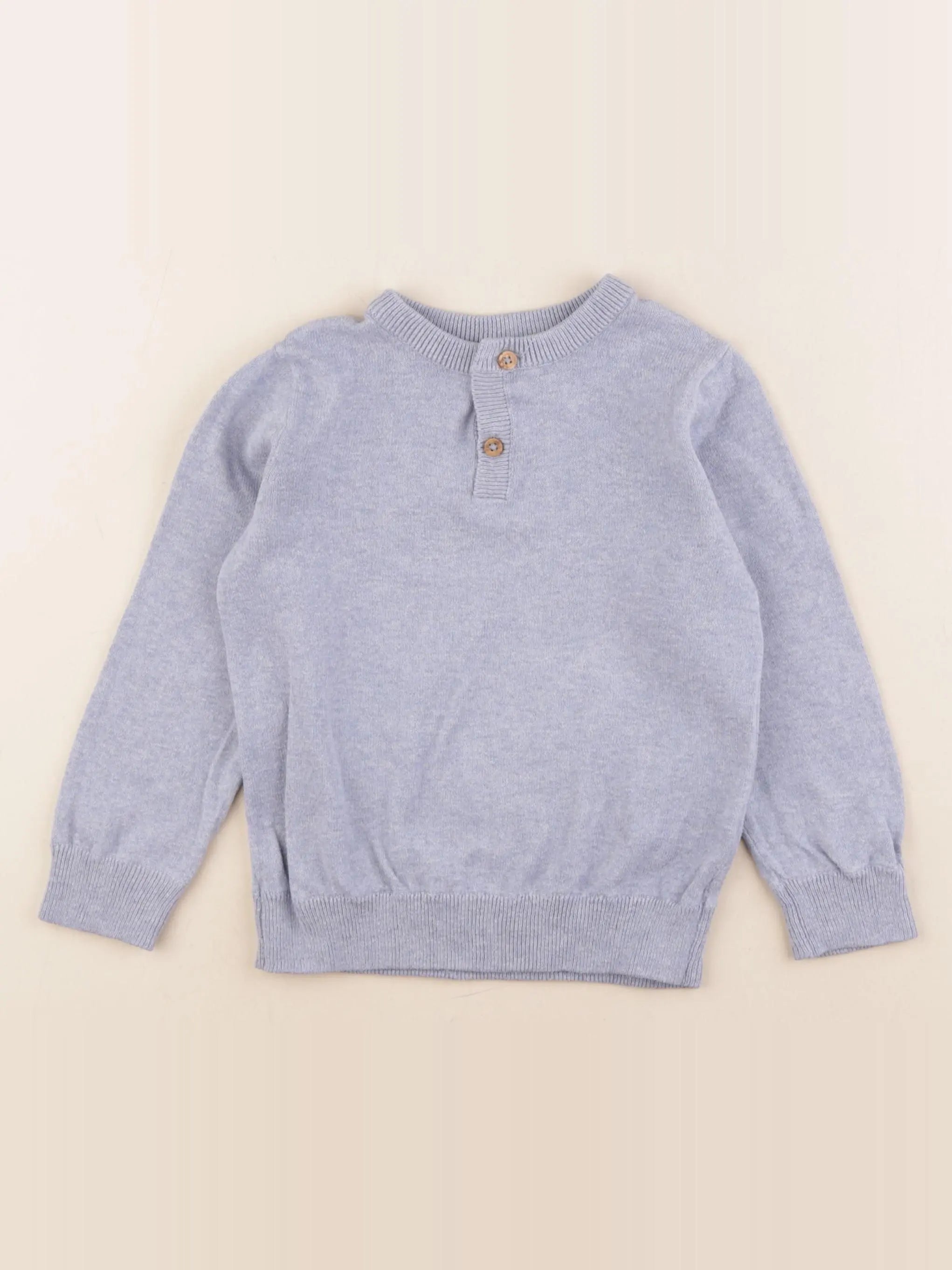 Vertbaudet - pull bleu - 4 ans