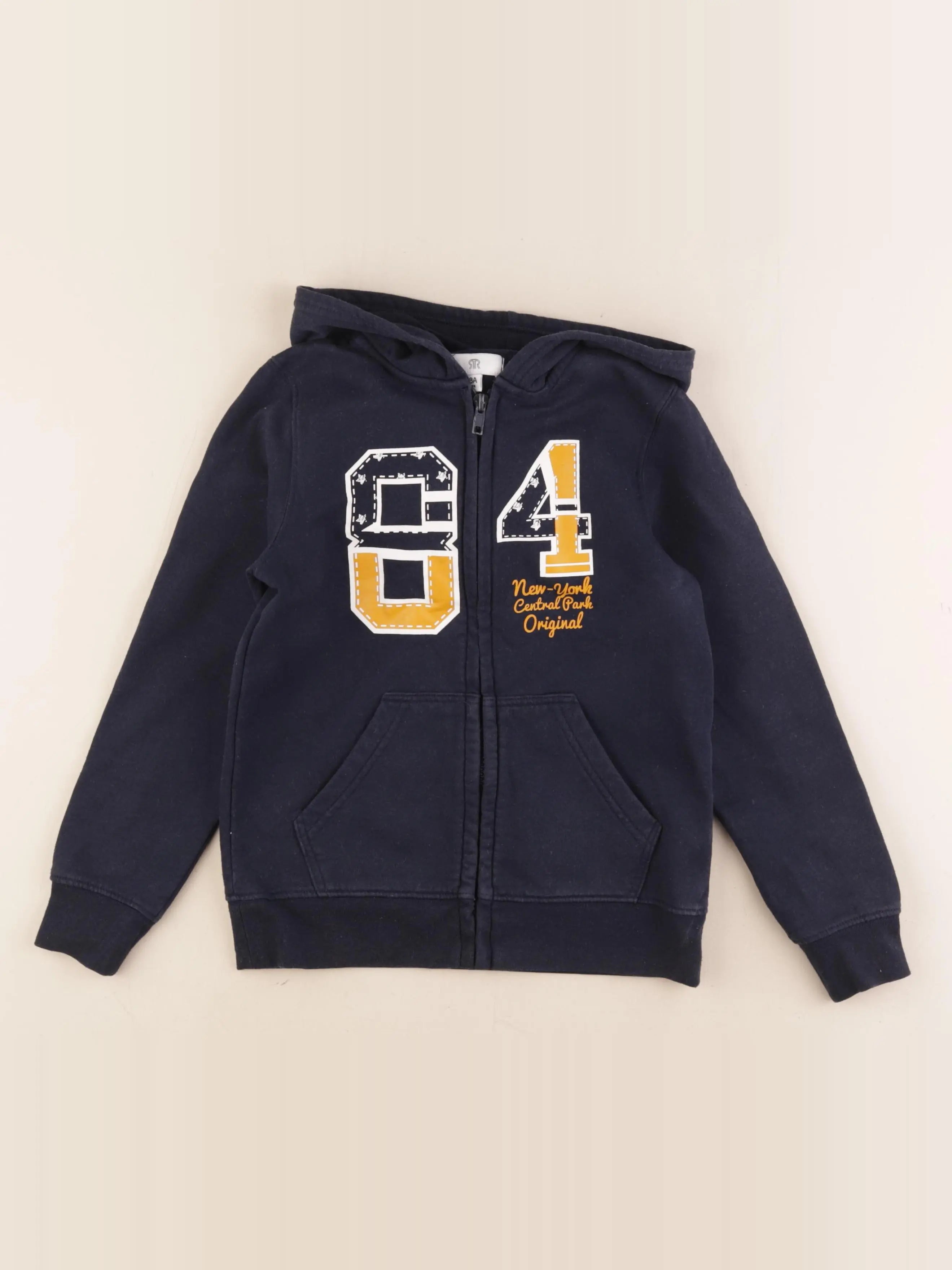 La Redoute - sweat bleu - 8 ans