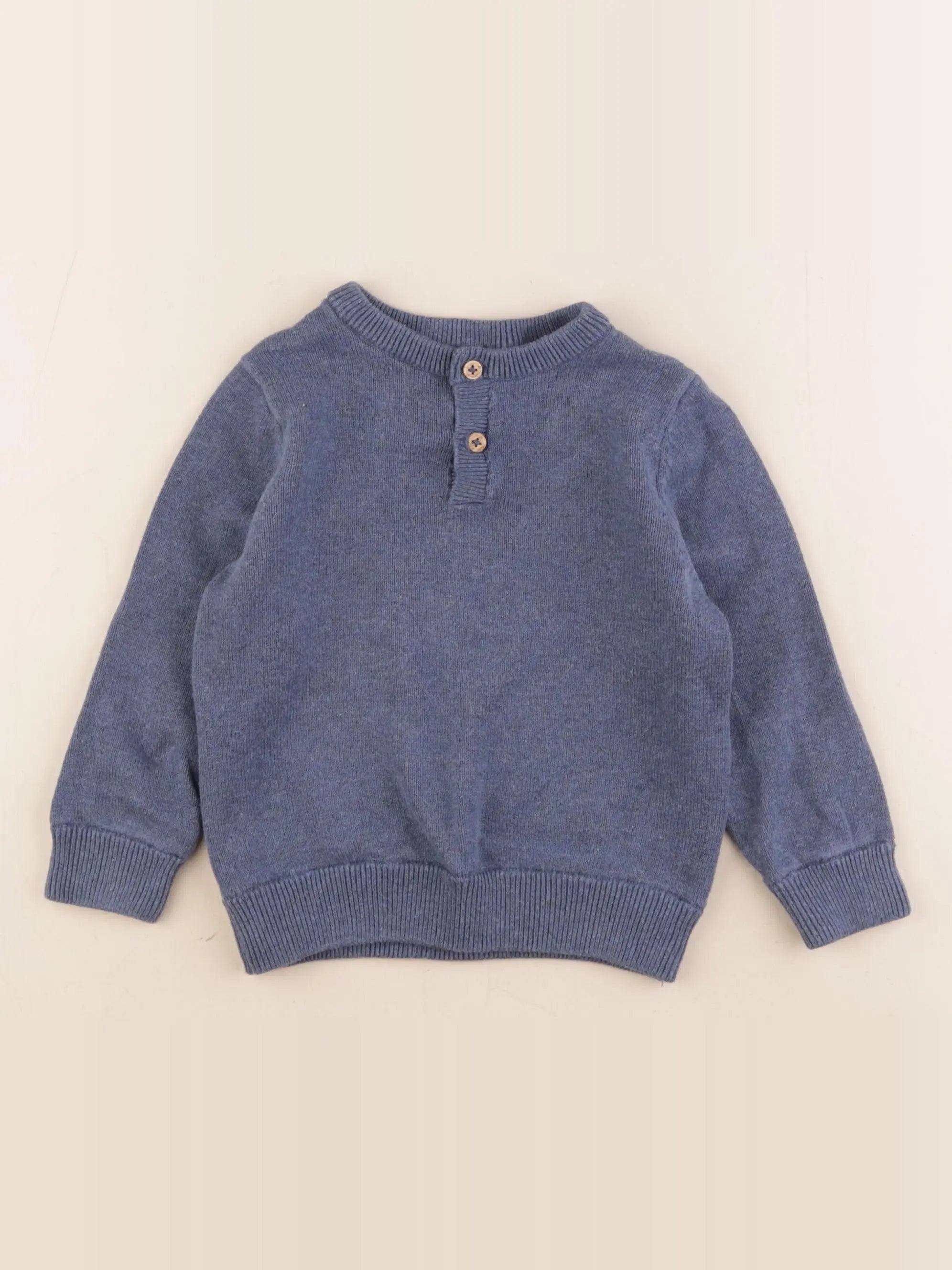 Vertbaudet - pull bleu - 4 ans
