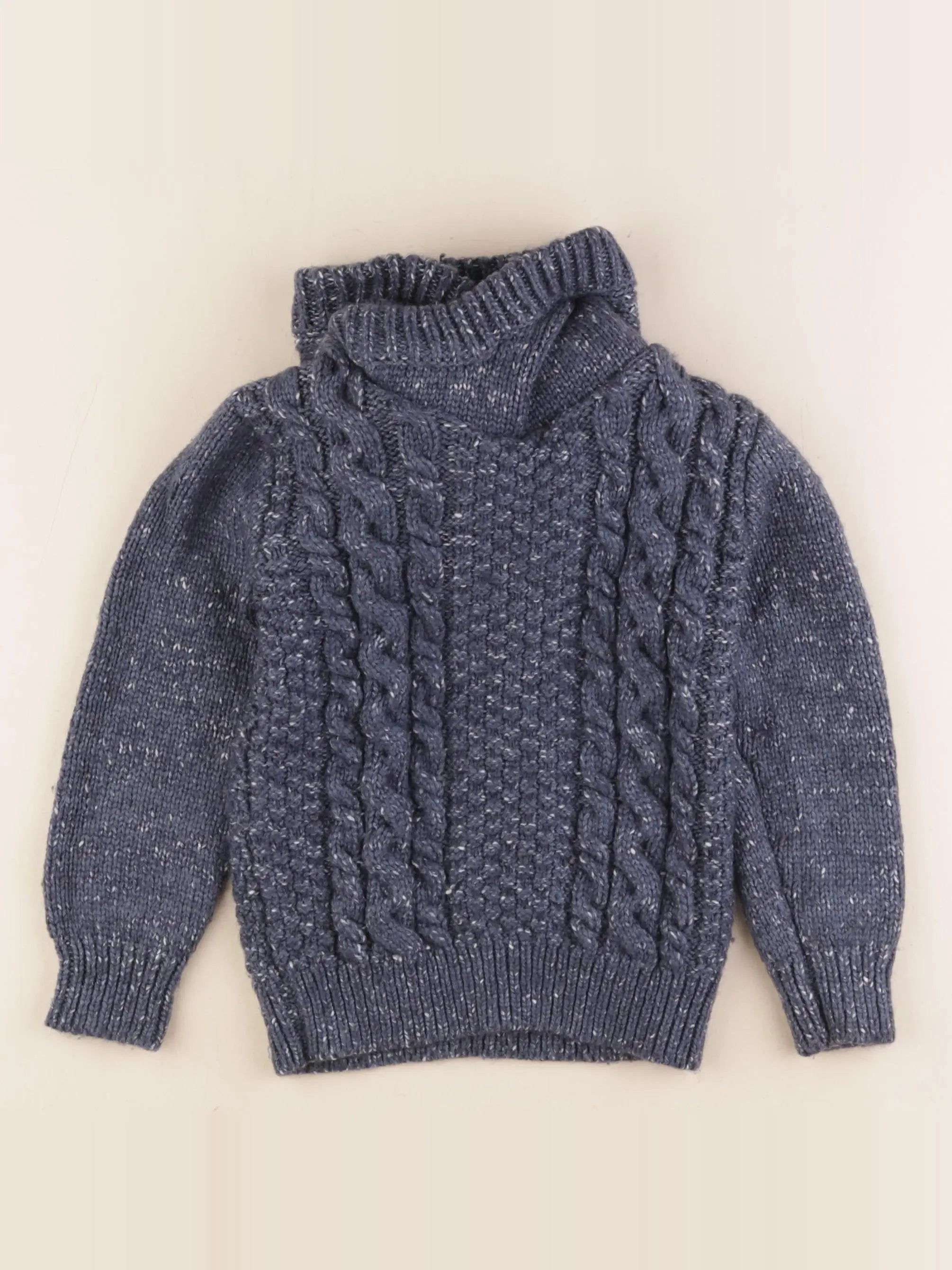 Vertbaudet - pull bleu - 6 ans