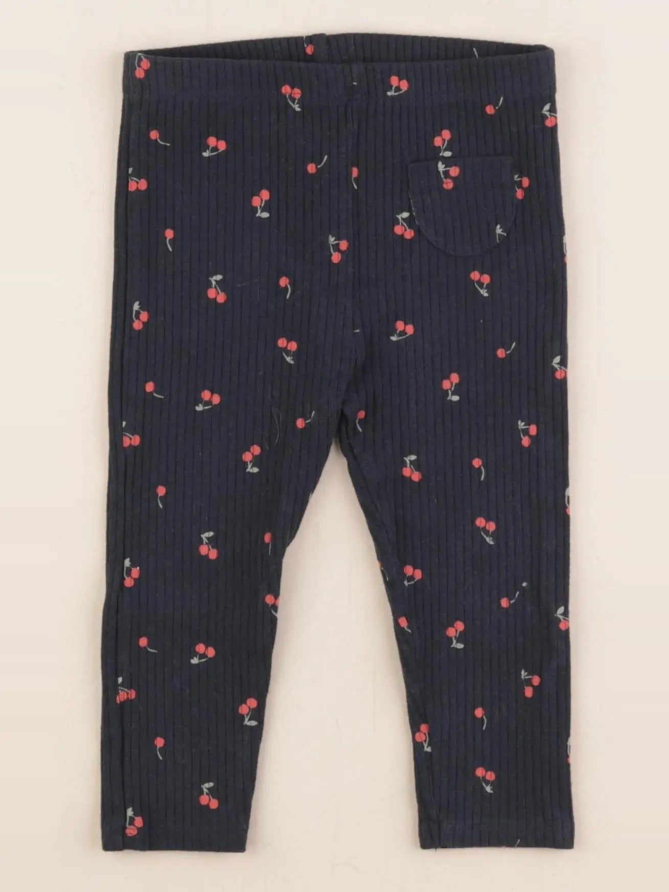 Vertbaudet - legging bleu - 18 mois