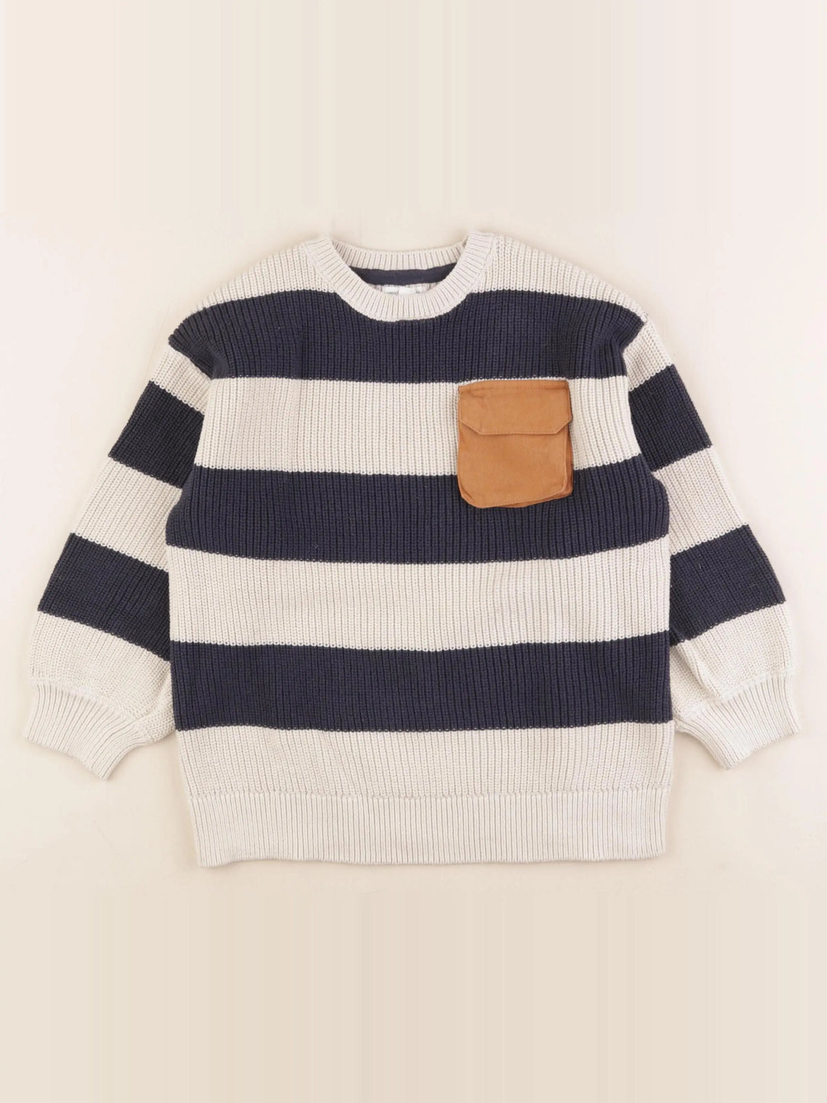 Vertbaudet - pull bleu - 8 ans