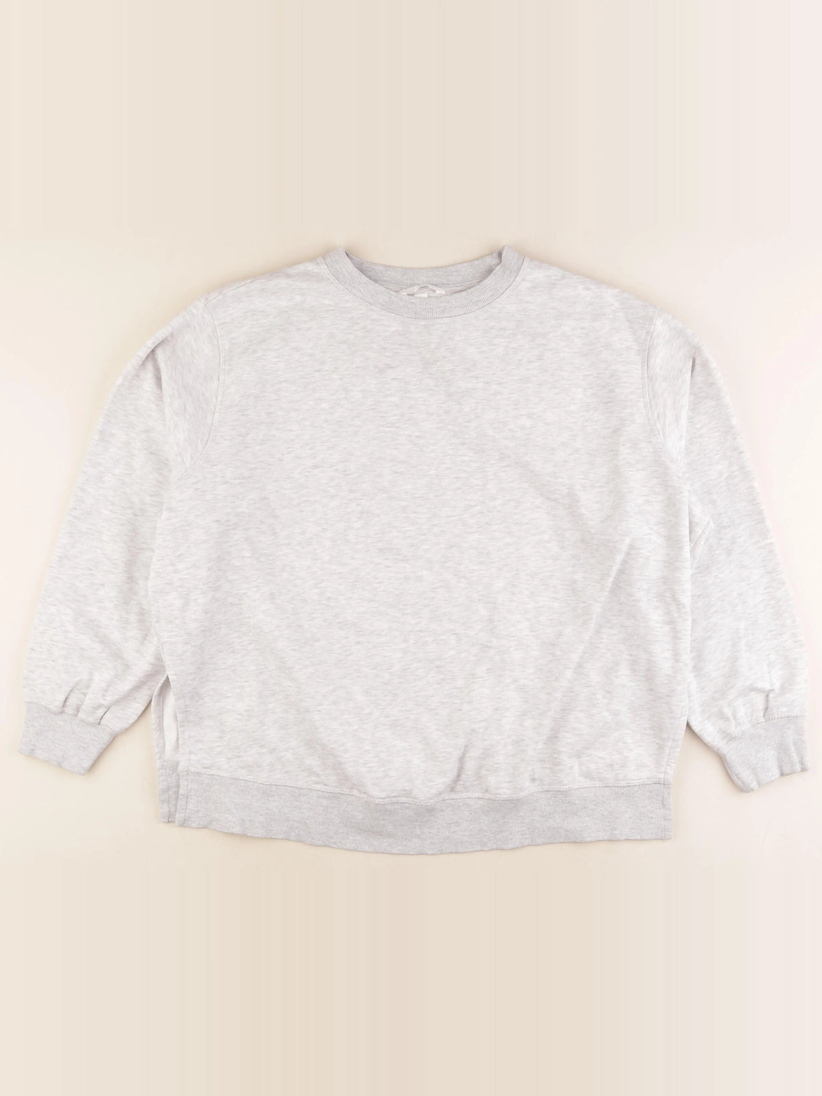 H&M - sweat grossesse gris - l