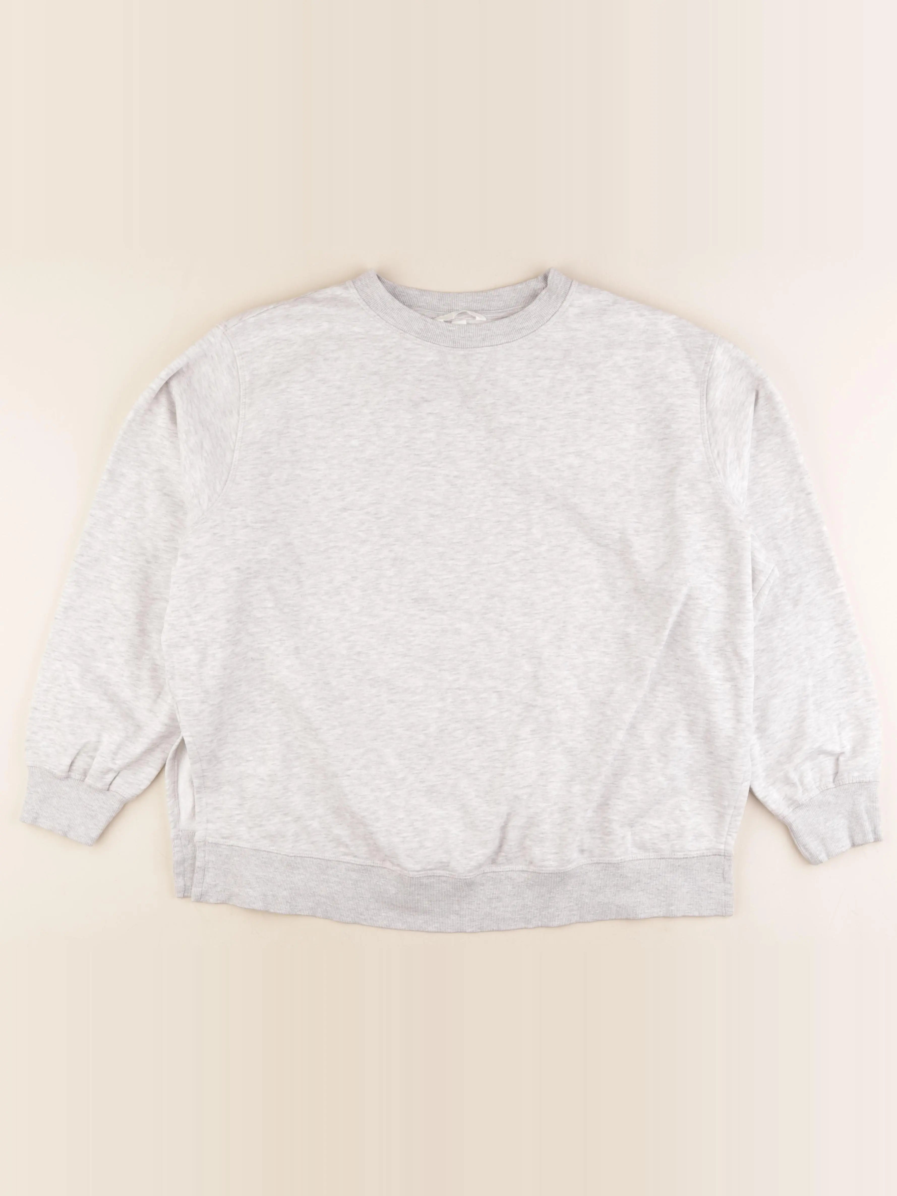 H&M - sweat grossesse gris - l