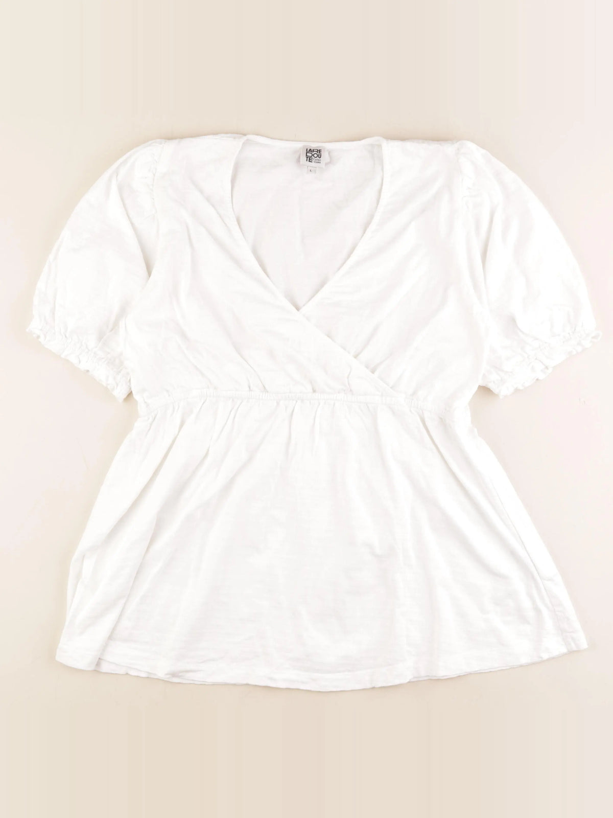 La redoute - tee-shirt grossesse blanc - l
