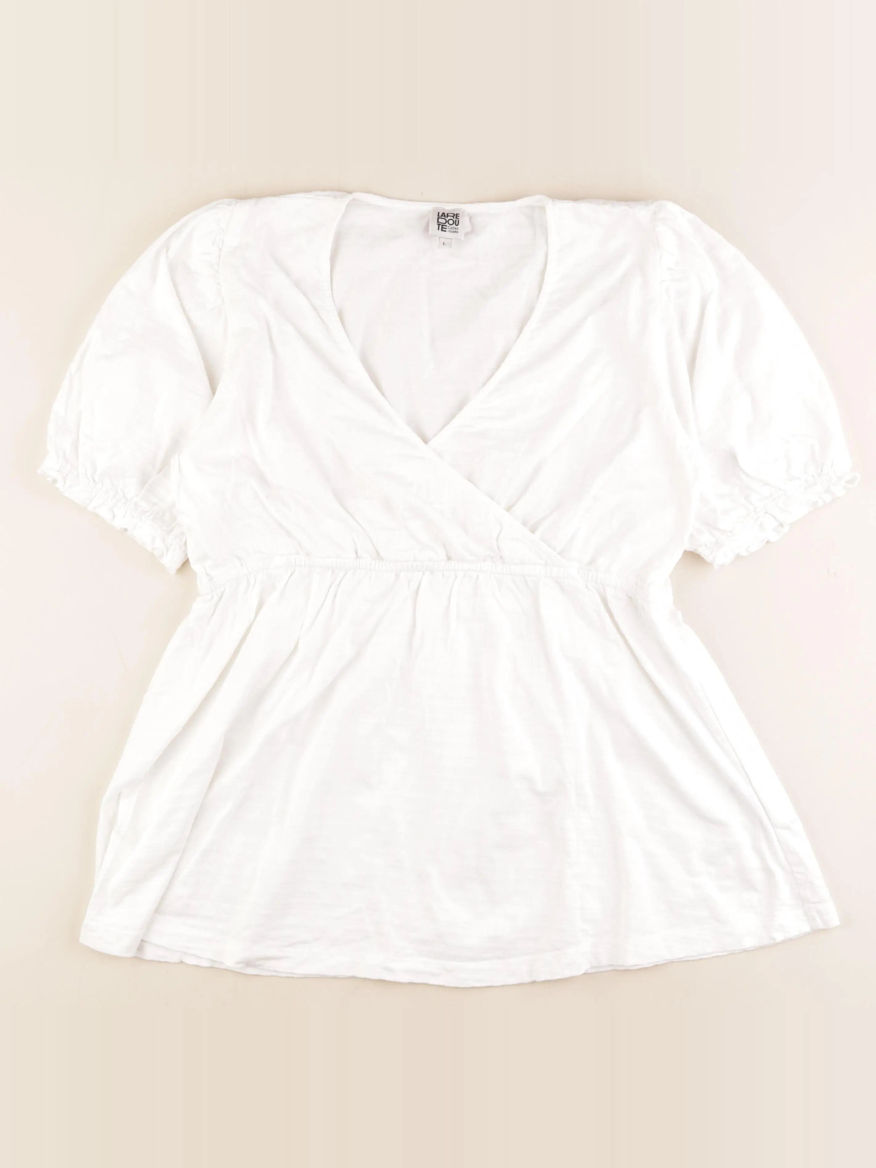 La redoute - tee-shirt grossesse blanc - l