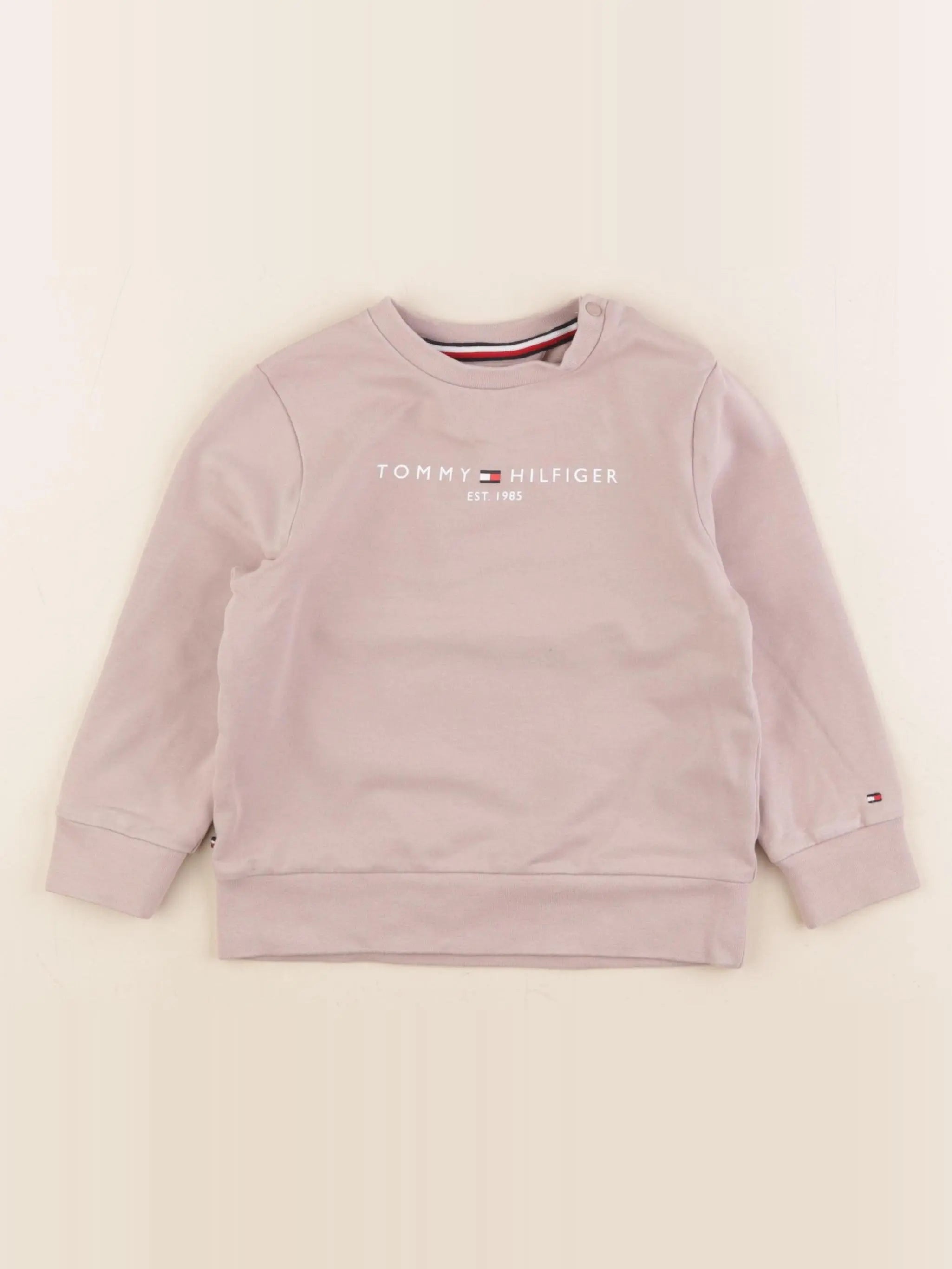 Tommy Hilfiger - sweat beige - 2/3 ans