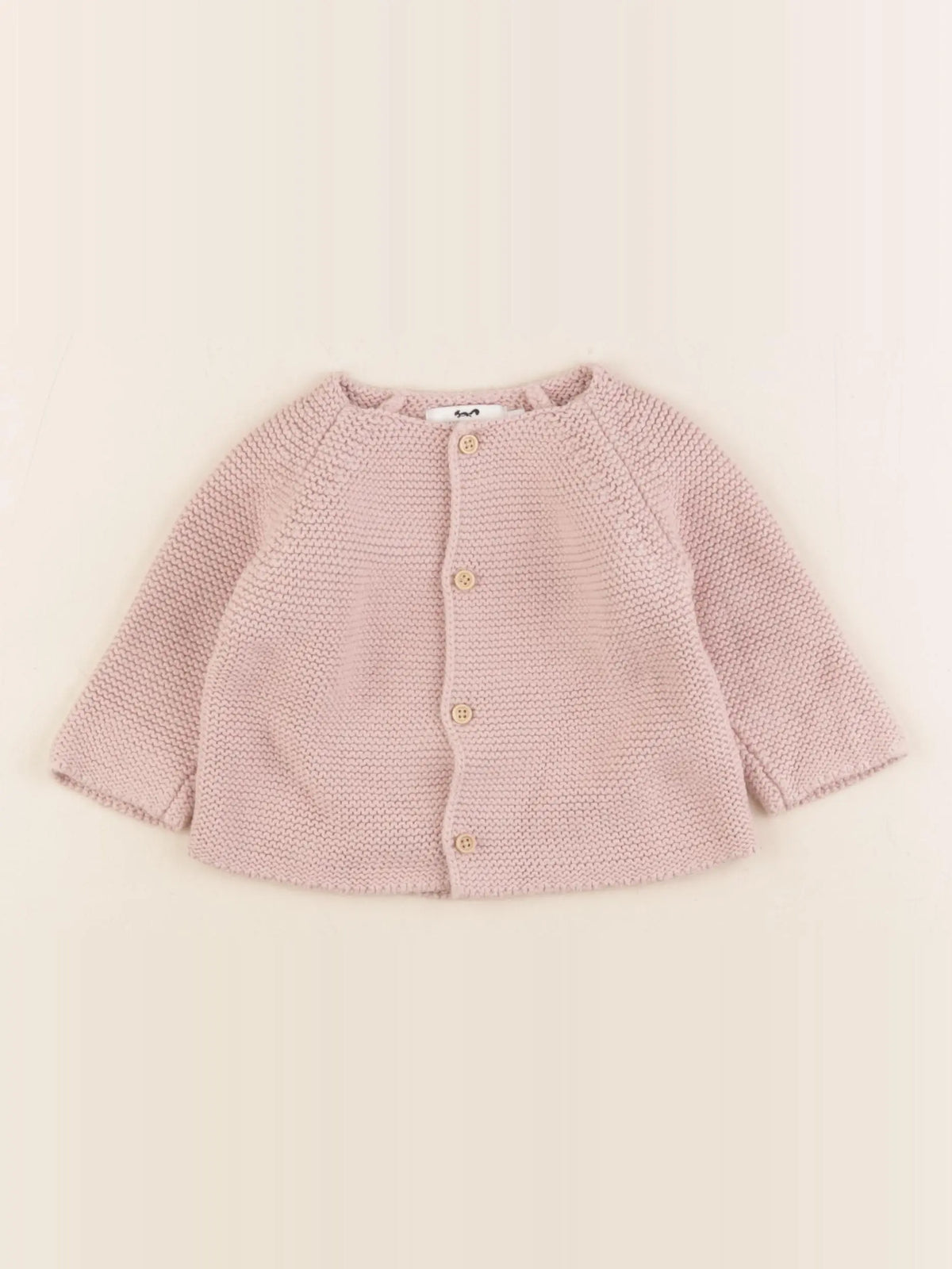 Cyrillus - gilet rose - 6 mois