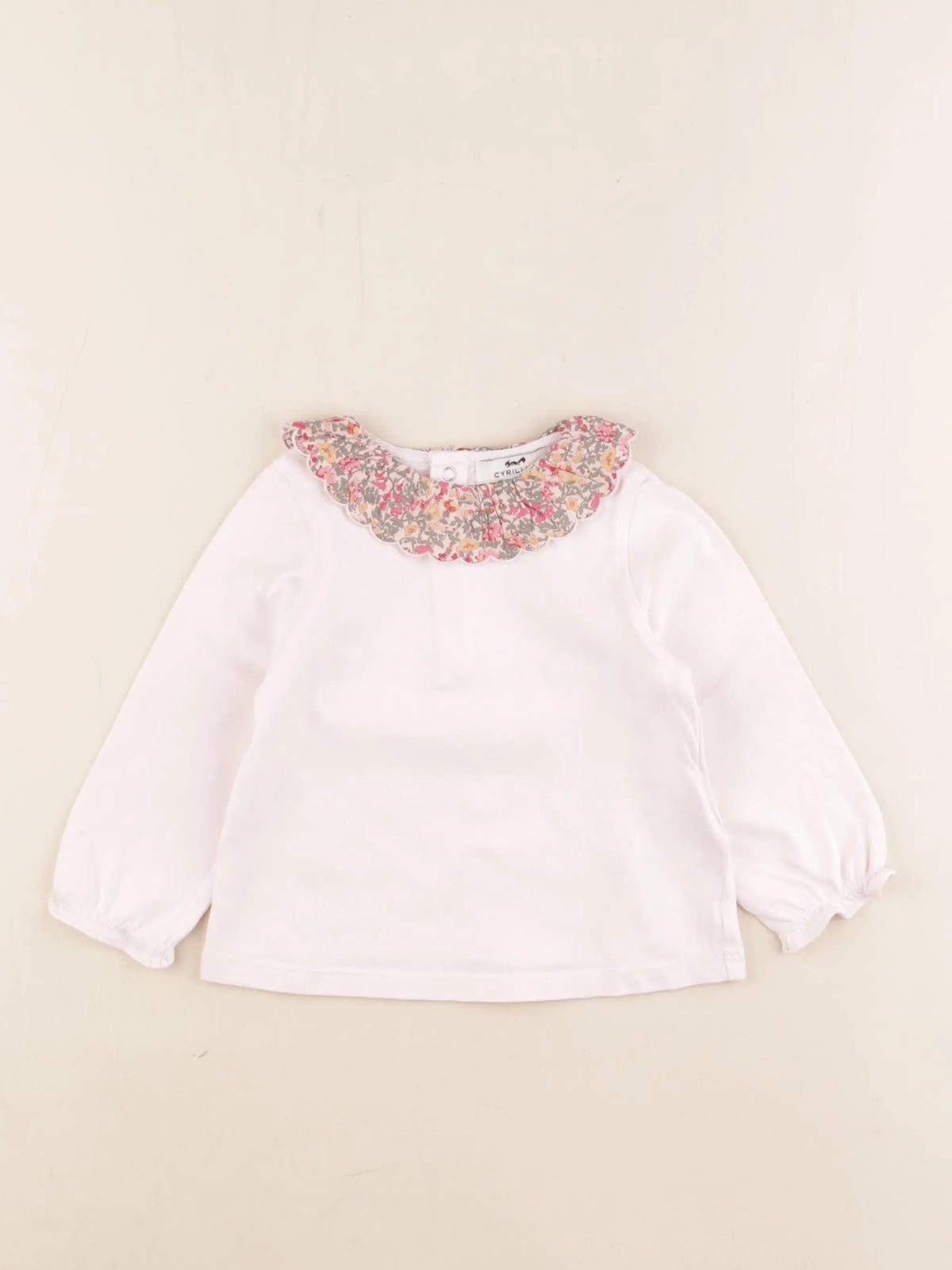 Cyrillus - tee-shirt rose - 18 mois