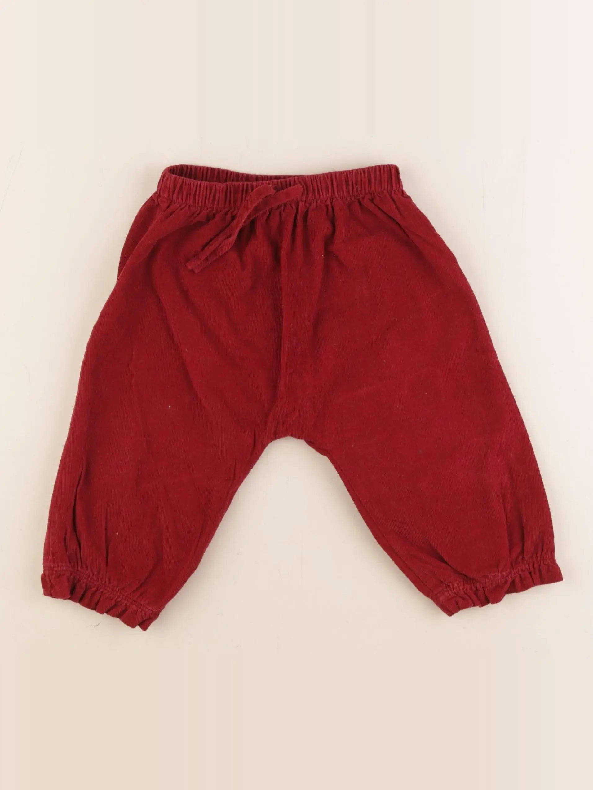 Cyrillus - pantalon rouge - 18 mois