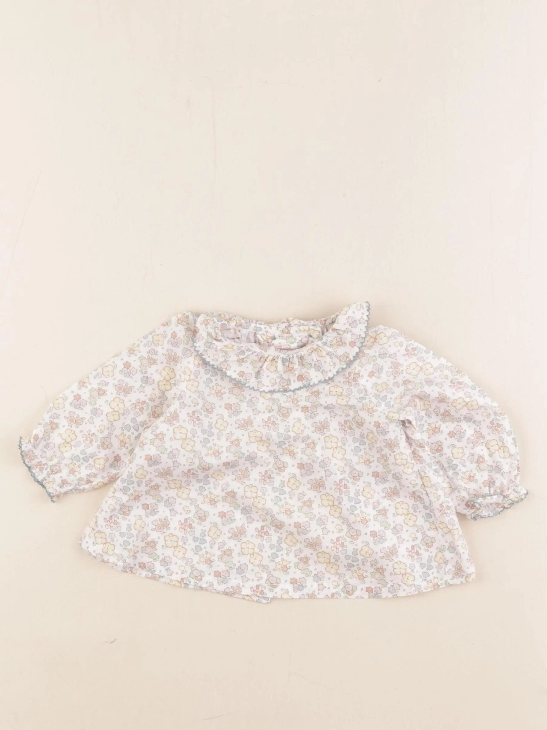 Cyrillus - blouse blanc - 3 mois