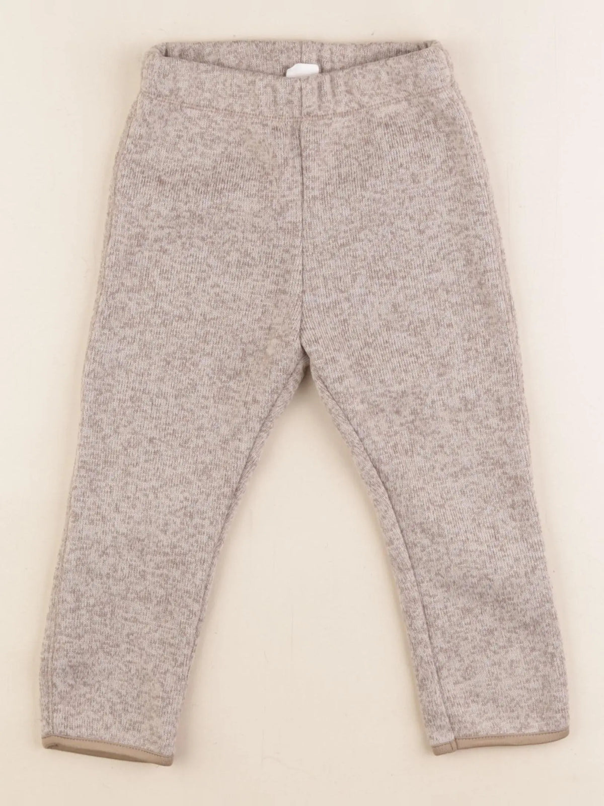 H&M - pantalon beige - 12/18 mois