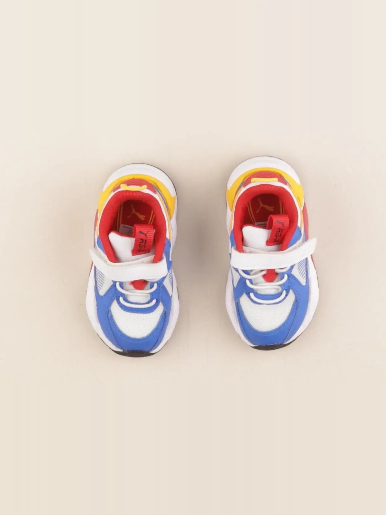 Puma - tennis à scratch/ lacets bleu - pointure 21