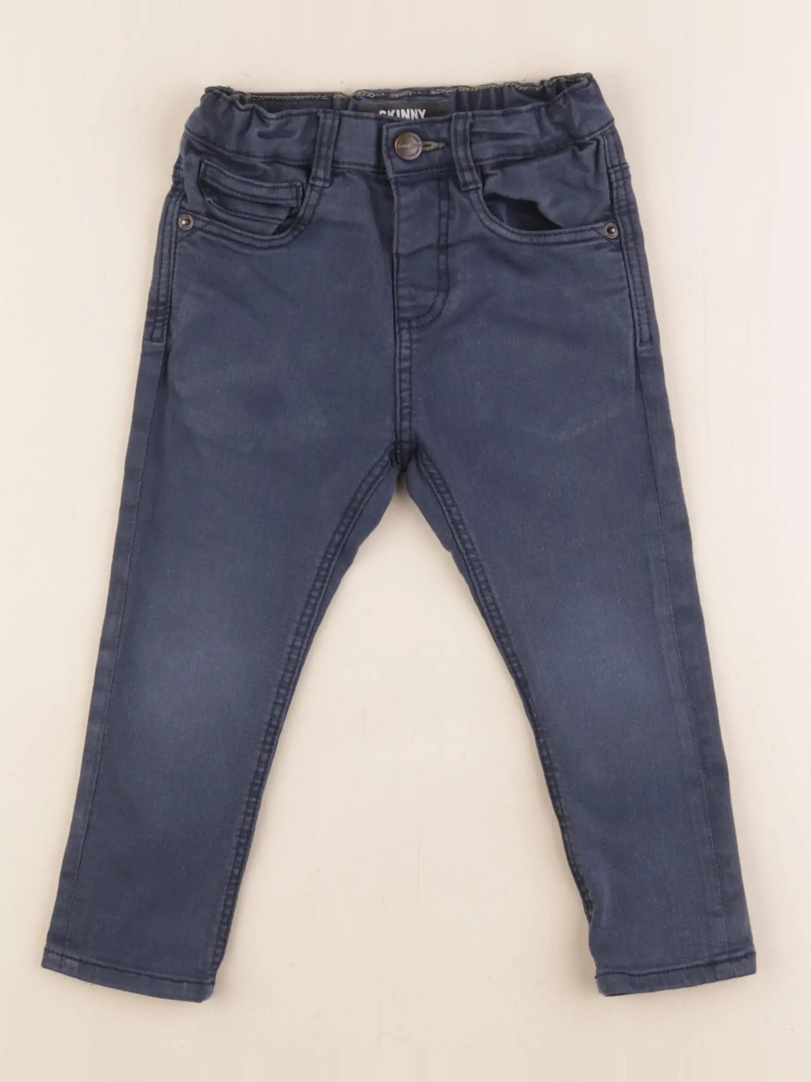 Zara - pantalon bleu - 18/24 mois