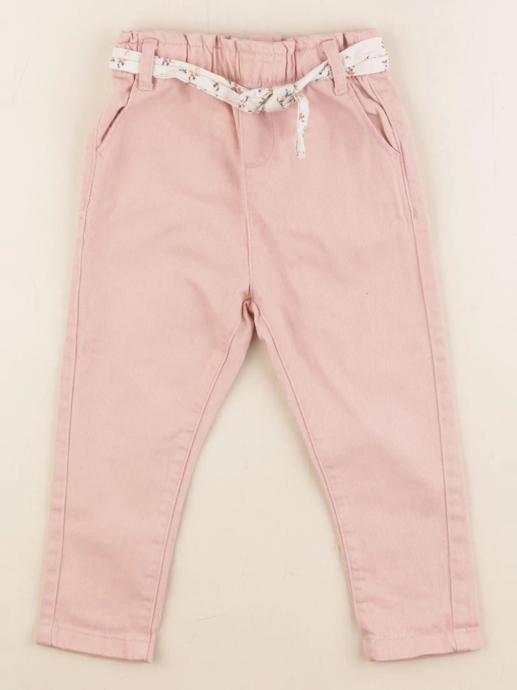 Vertbaudet - jean rose - 24 mois