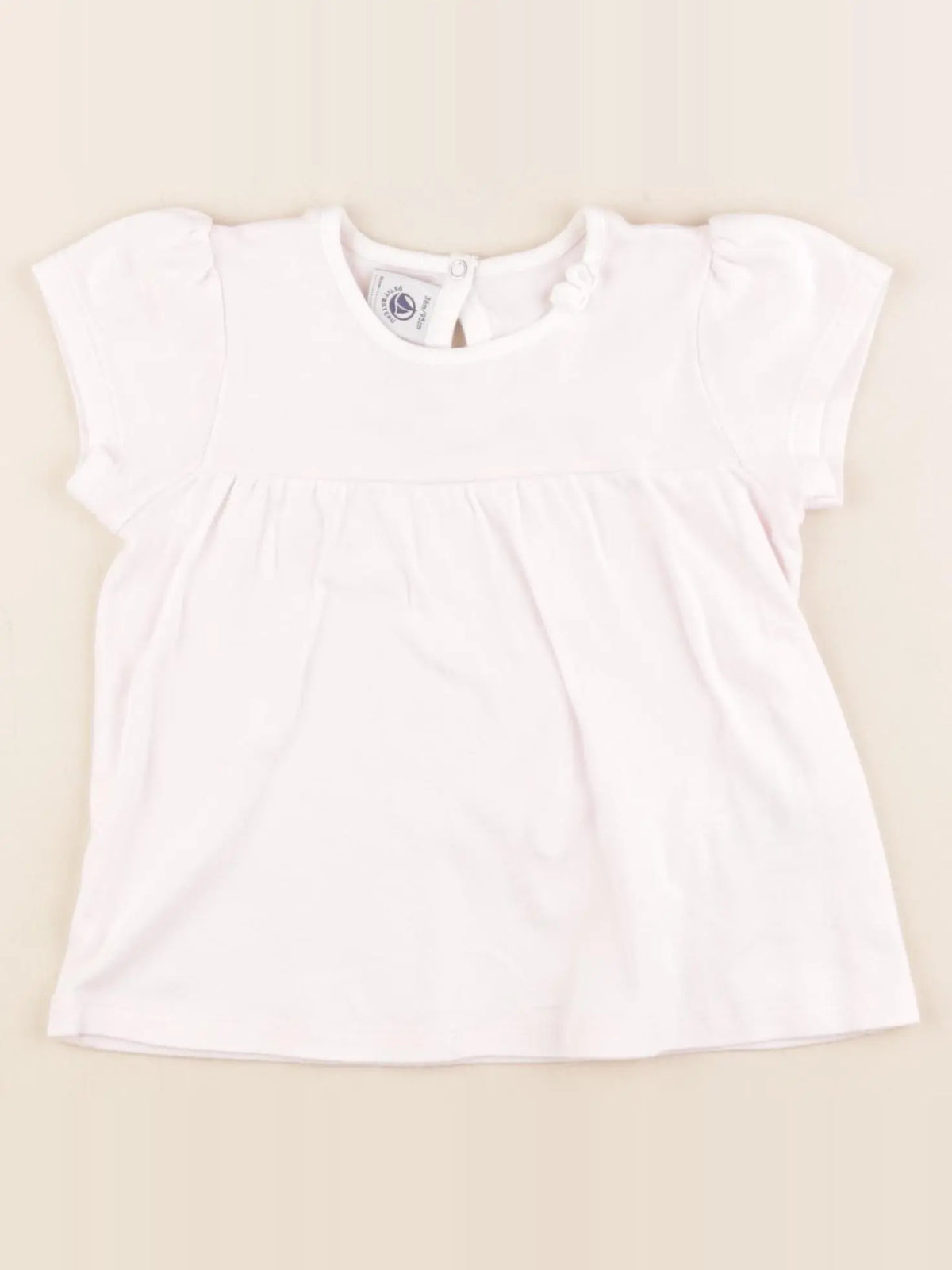 Petit Bateau - tee-shirt rose - 36 mois