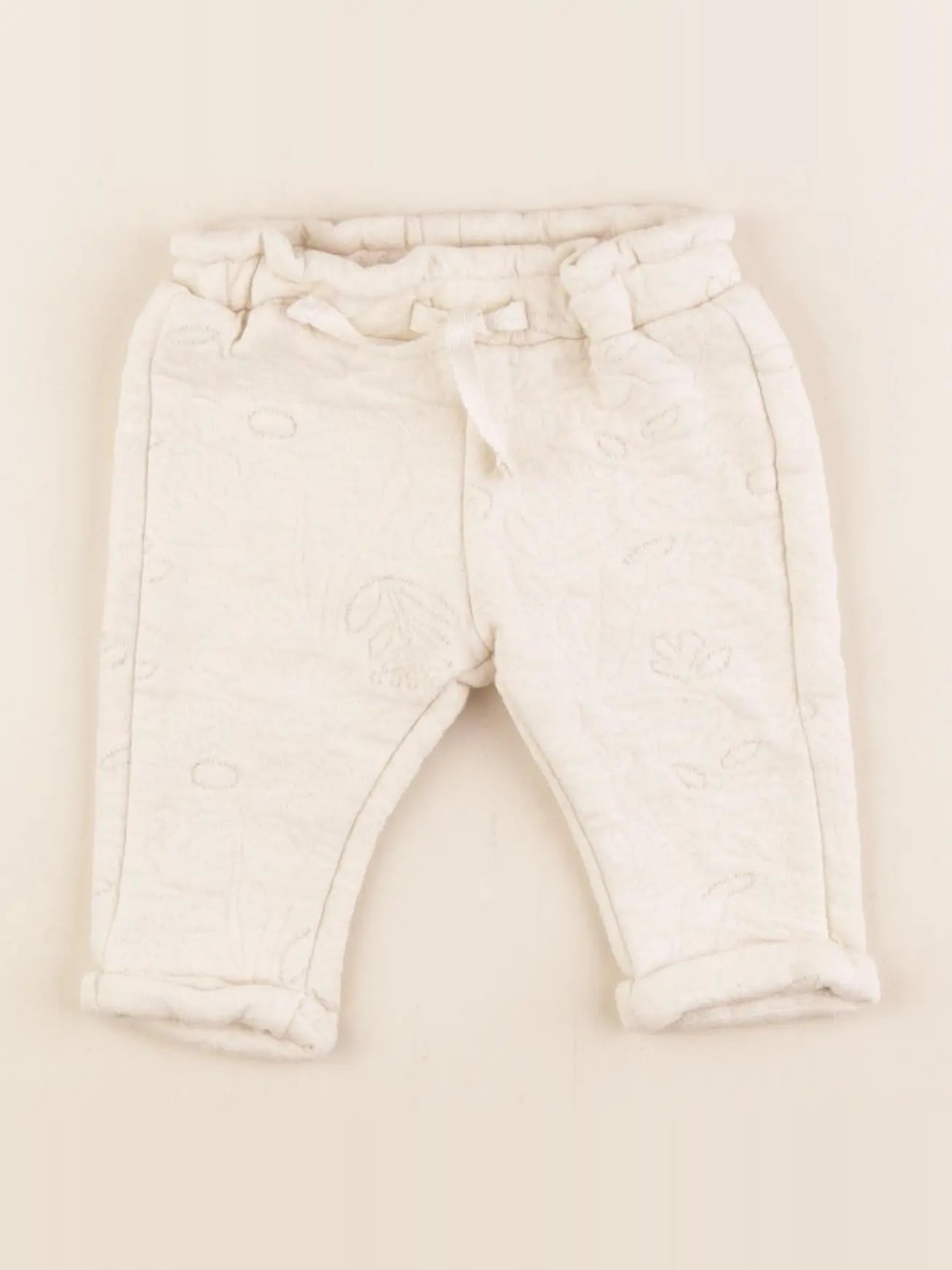 Tape à l'oeil - pantalon beige - 6 mois