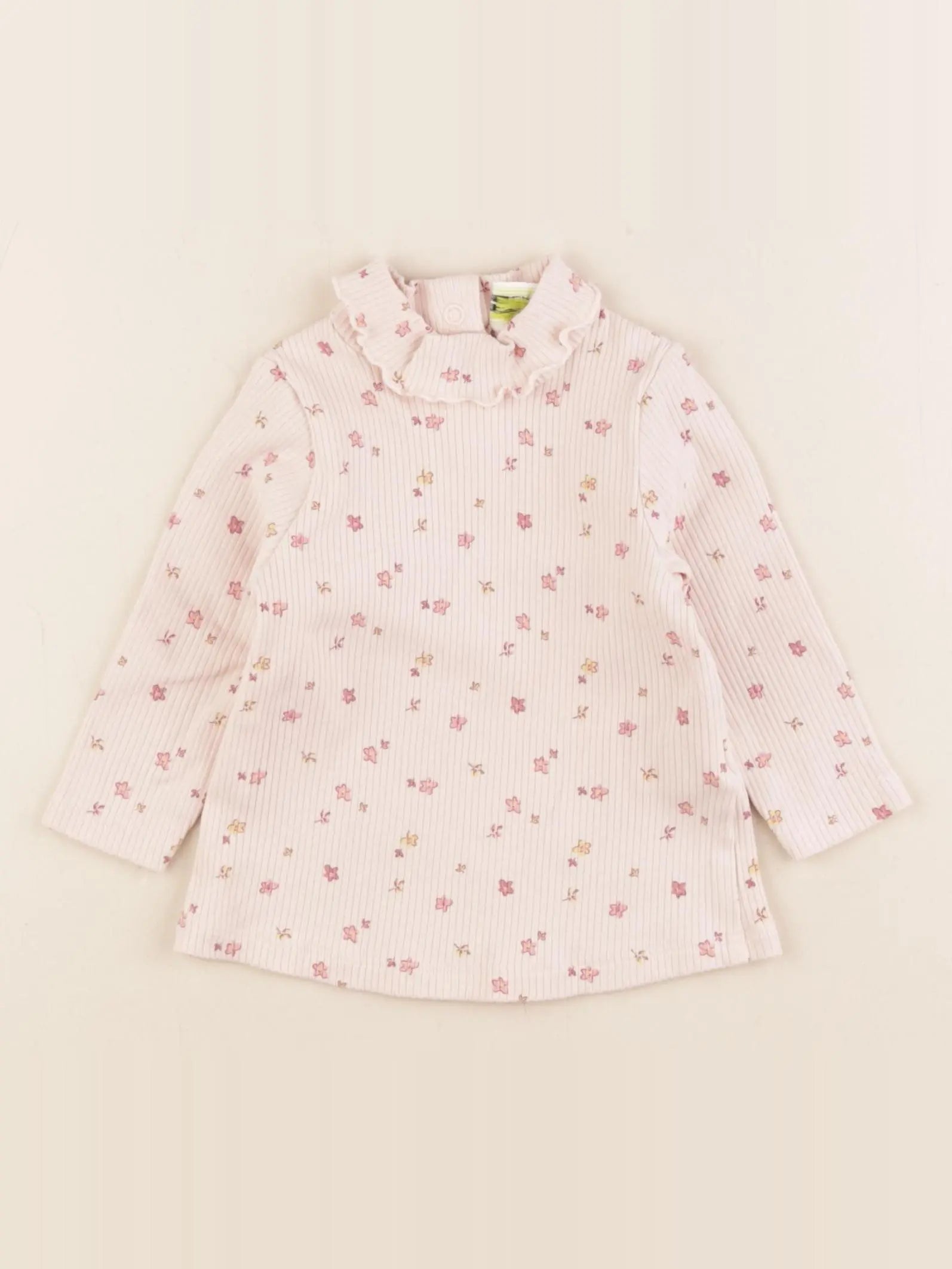 Tape à l'oeil - sous-pull rose - 6 mois