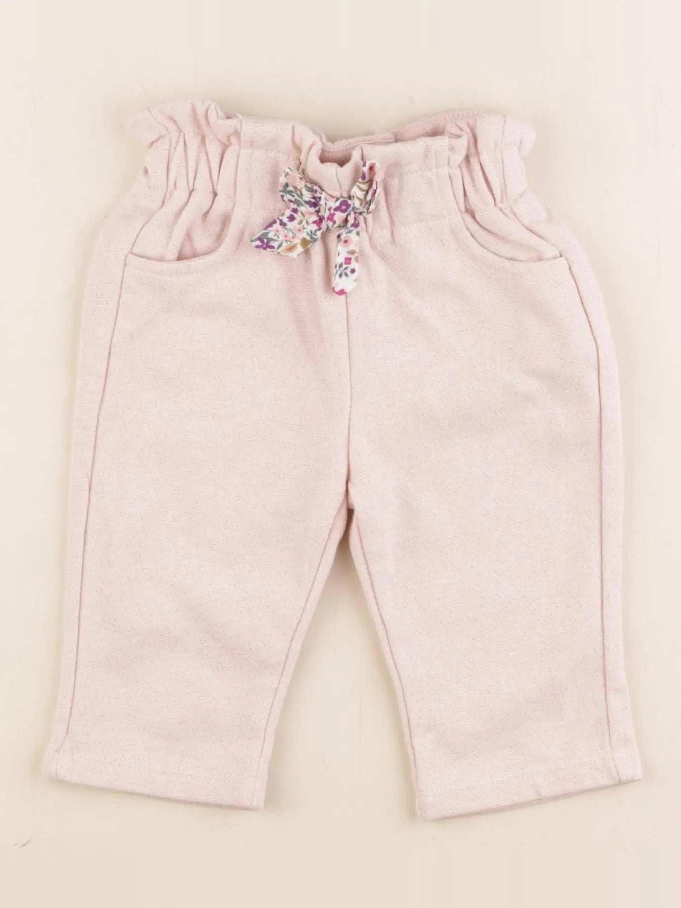 Tape à l'oeil - pantalon rose - 6 mois