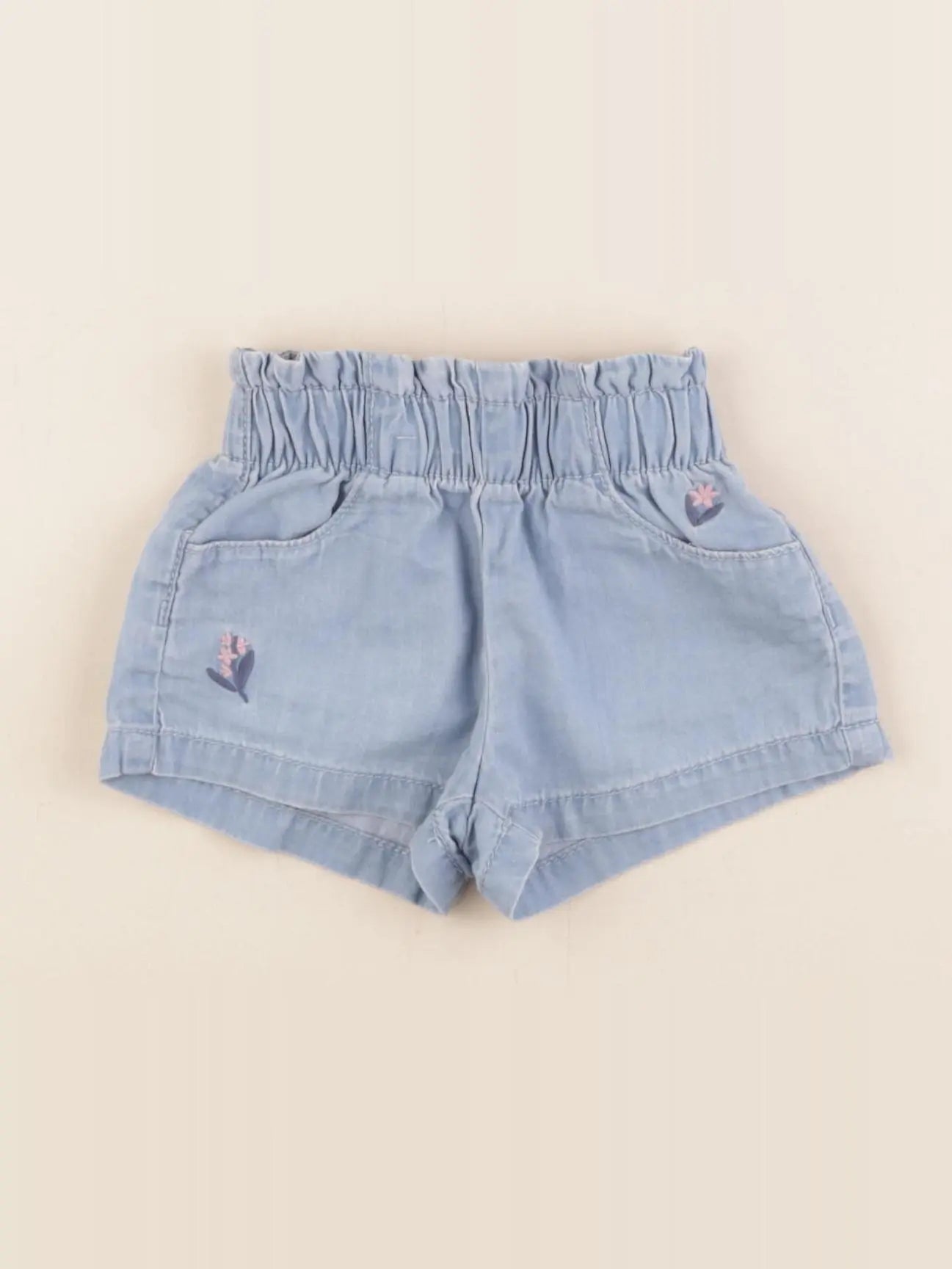 Tape à l'oeil - short bleu - 3 mois