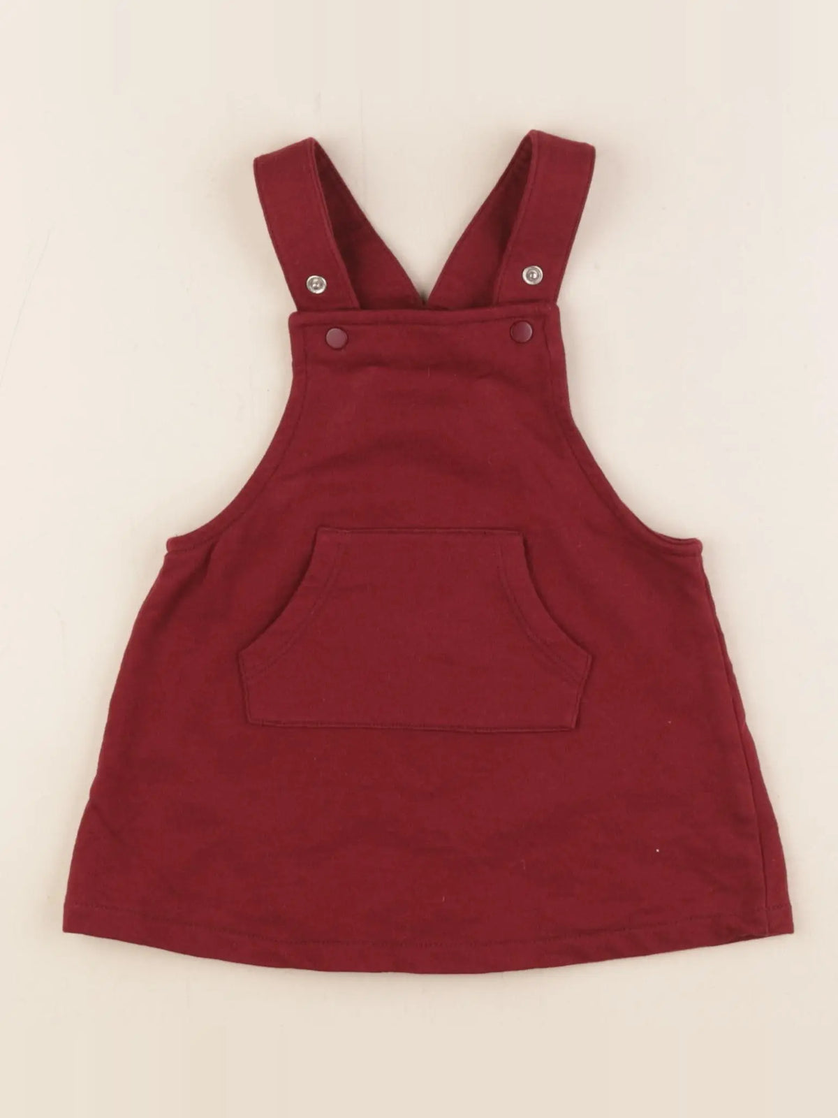 H&M - robe rouge - 6 mois