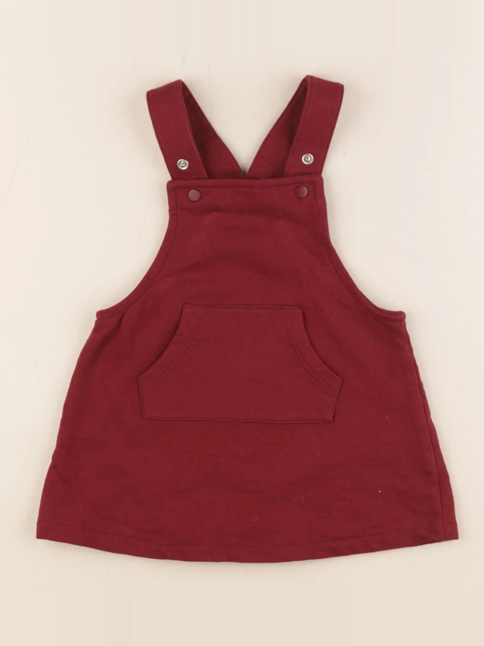 H&M - robe rouge - 6 mois