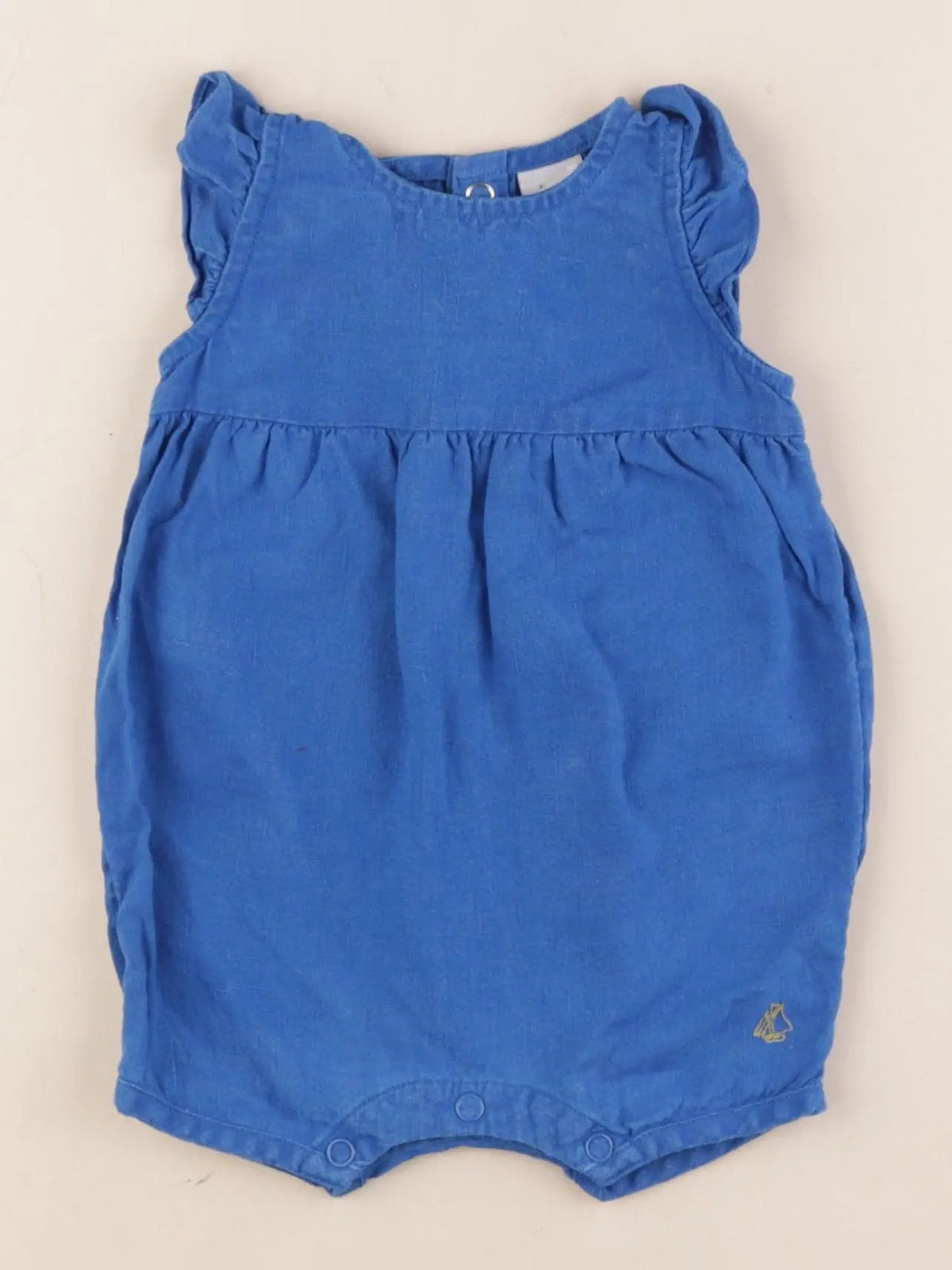 Petit Bateau - combinaison bleu - 3 mois